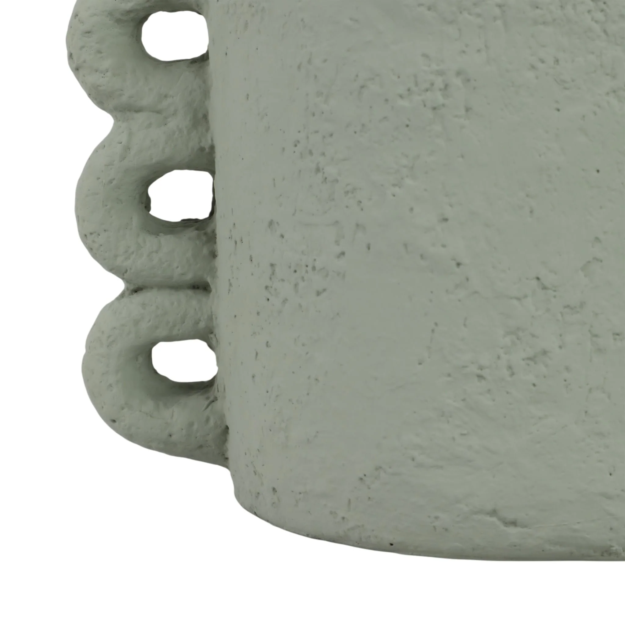 10" Arch Handle Planter, Green - Image 4
