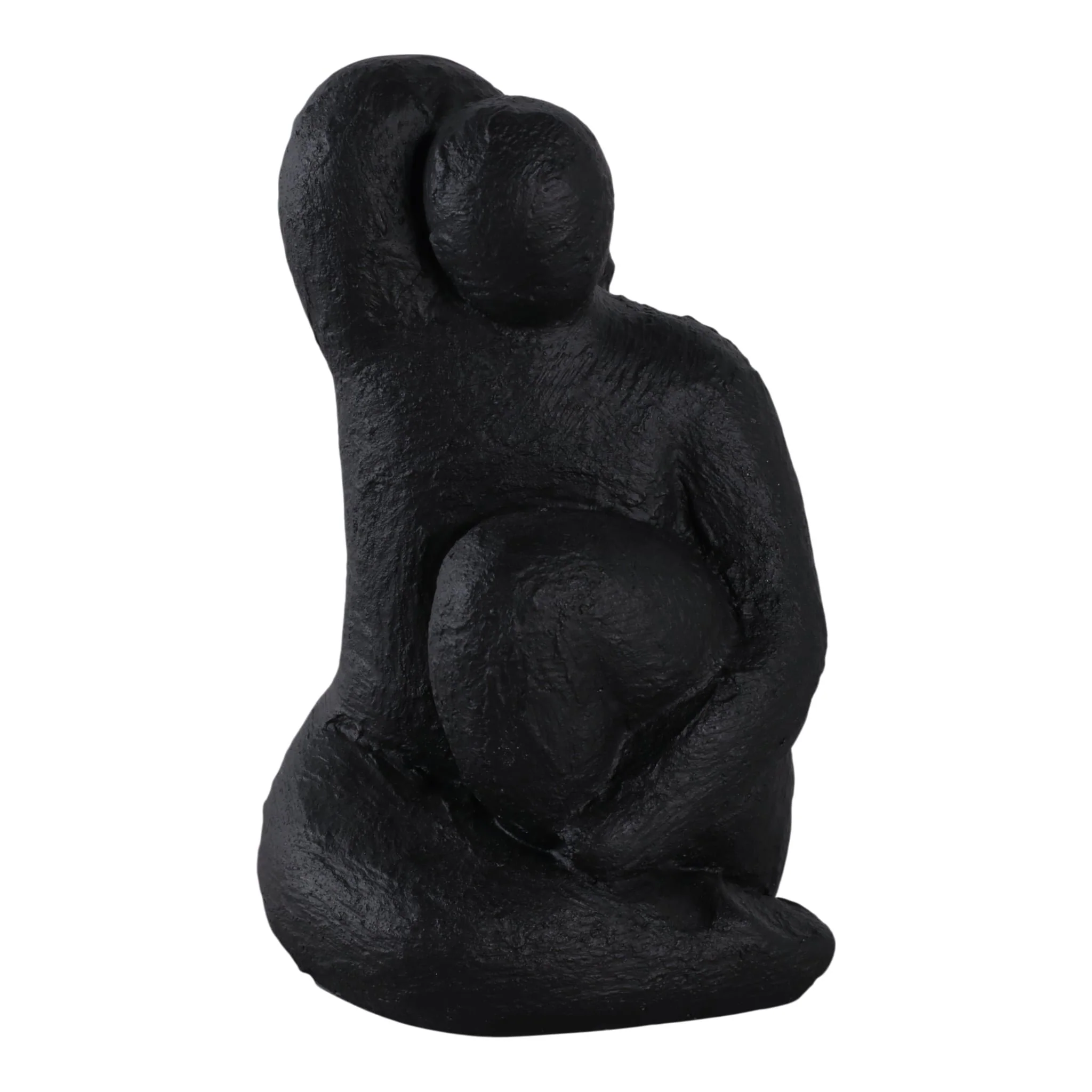 10" Raised Arm Posing Figure, Black
