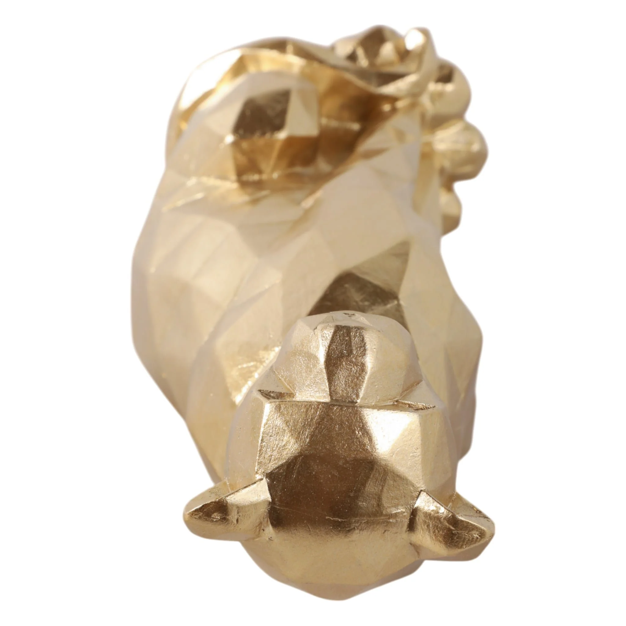 10" Sitting Leopard, Gold - Image 6
