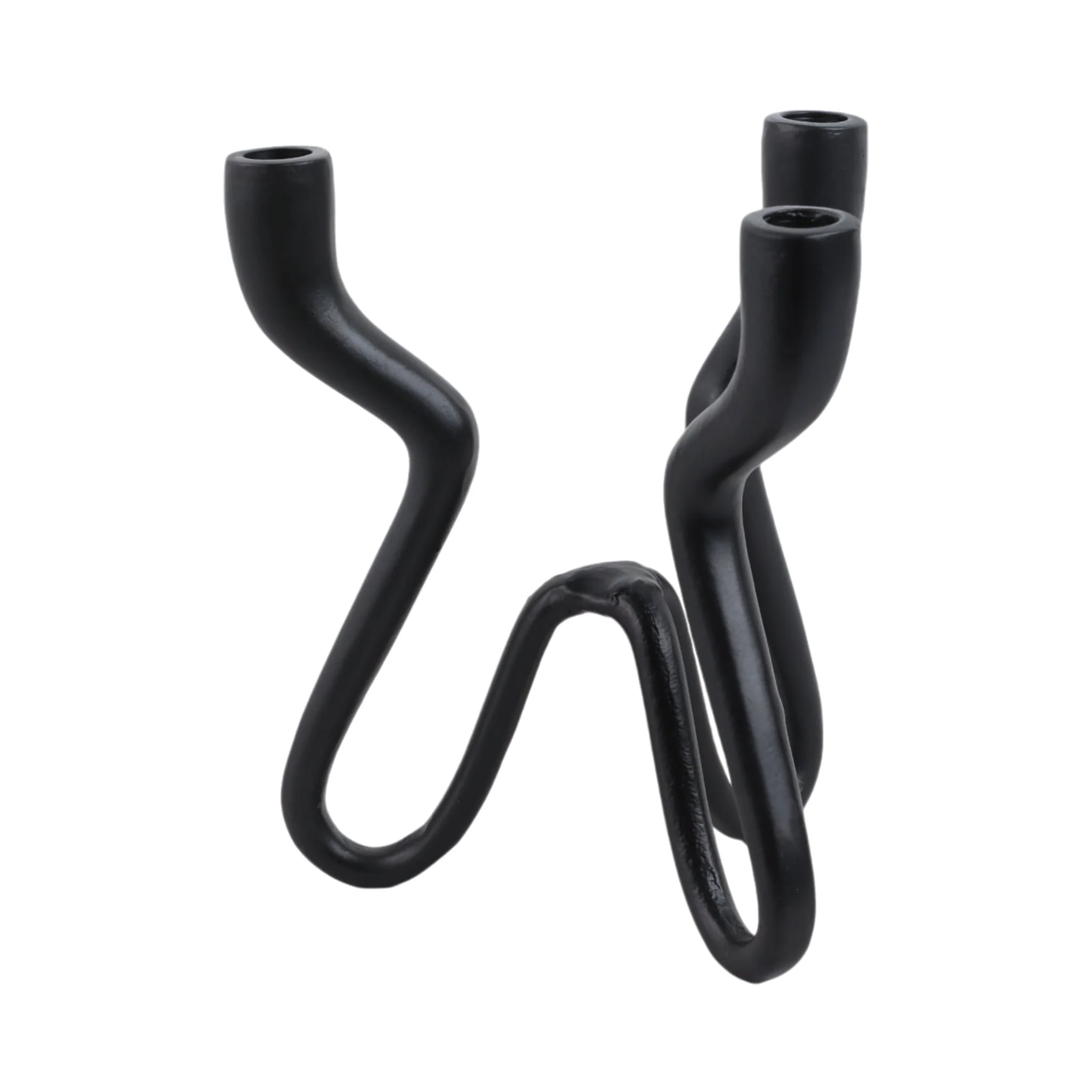 10x9" Loopy 3-taper Holder, Black - Image 3
