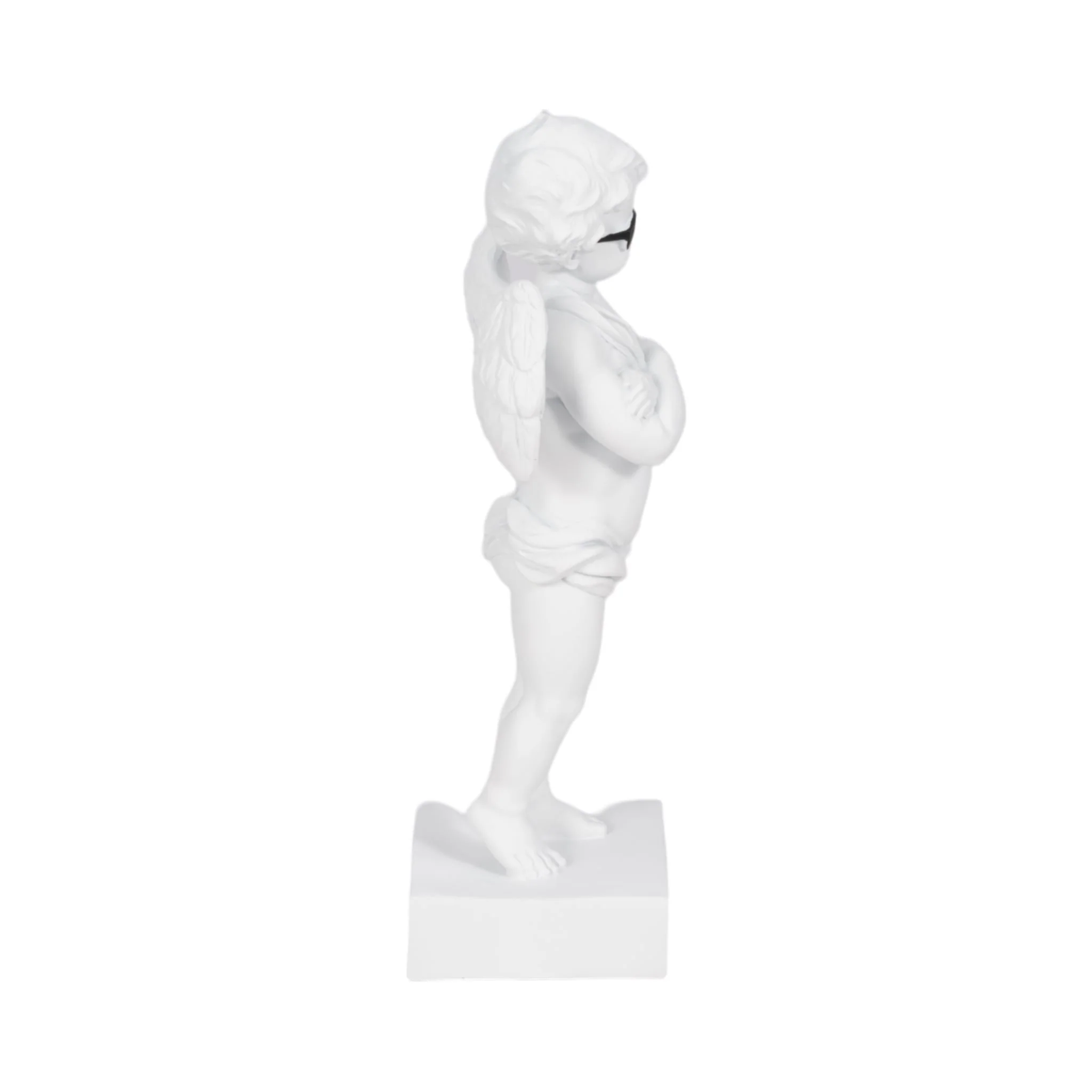 11" Angel With Sunglasses, White - Image 3