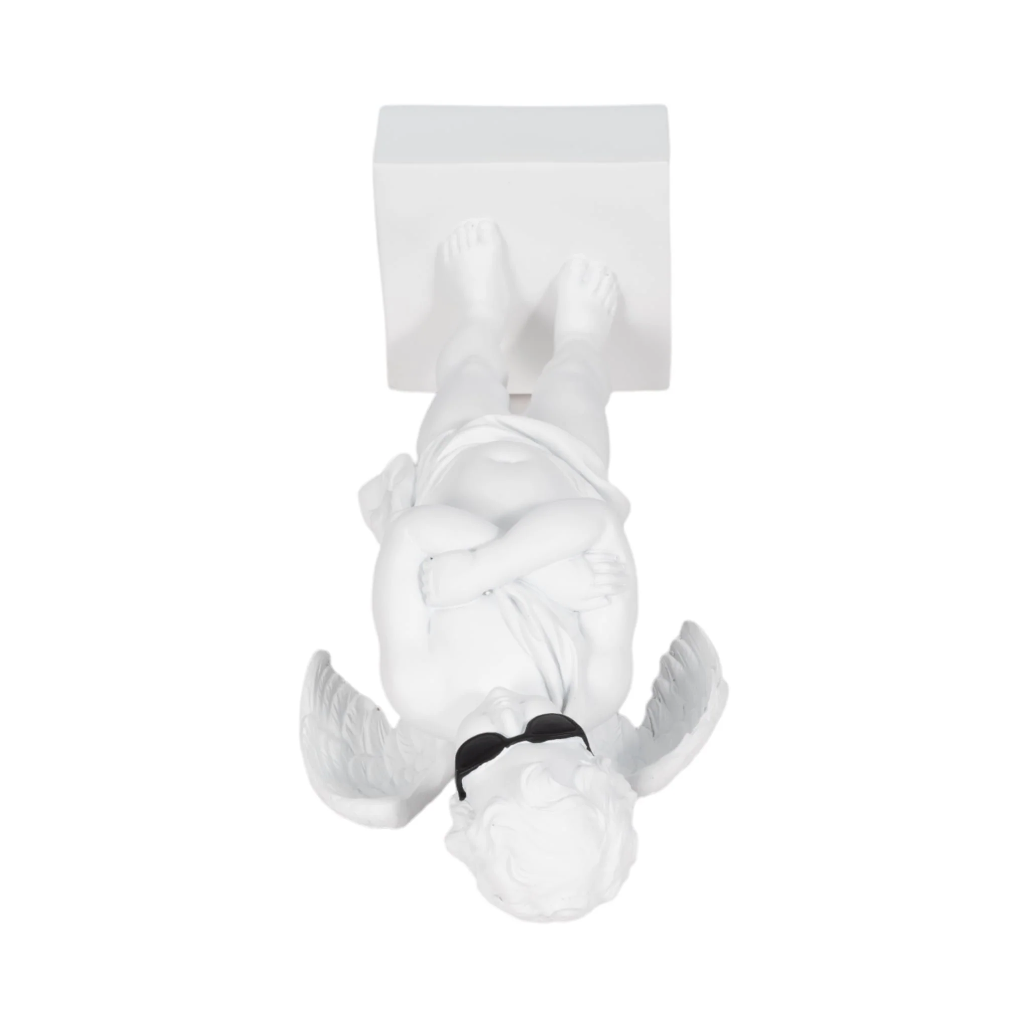 11" Angel With Sunglasses, White - Image 6