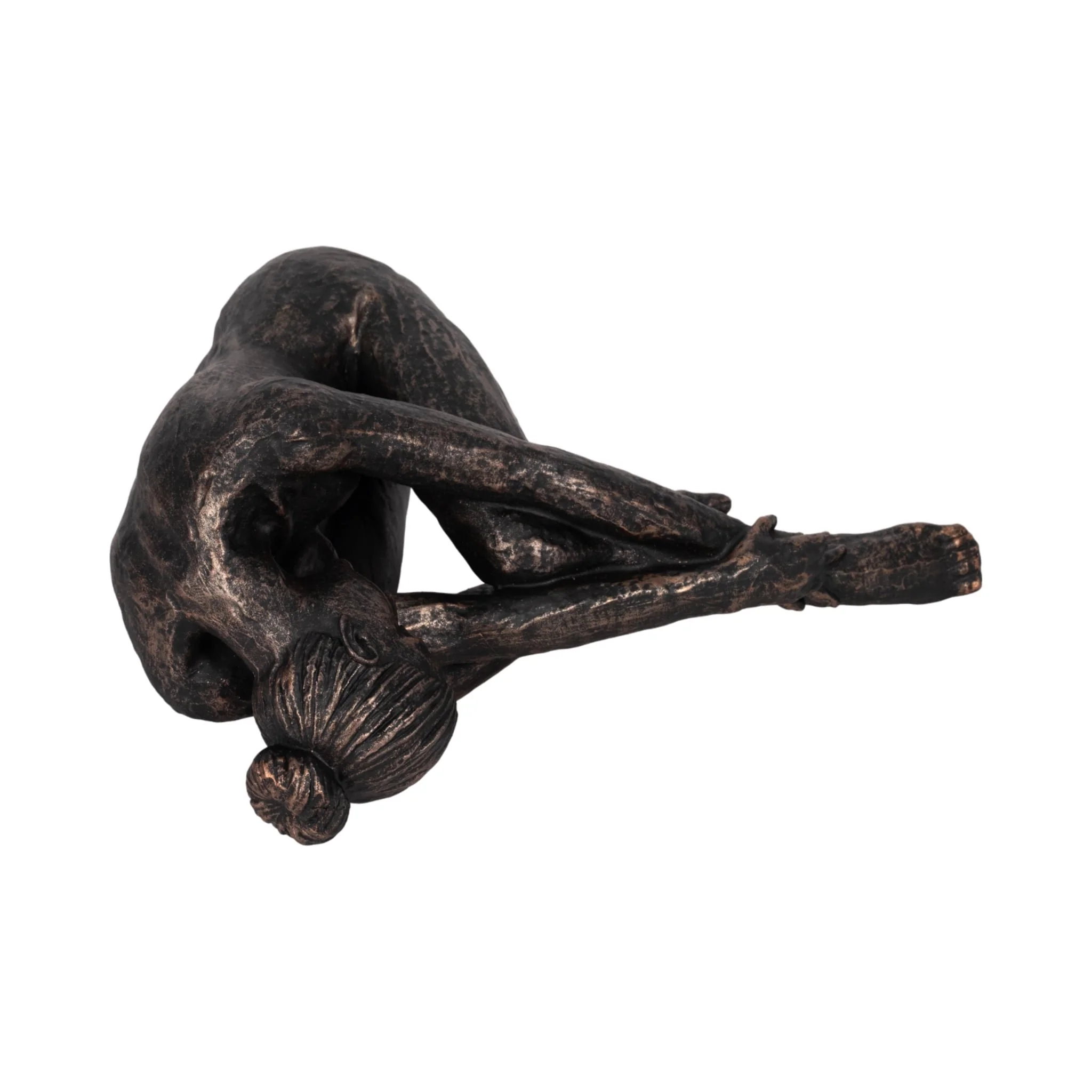11" Resting Ballerina, Bronze - Image 6