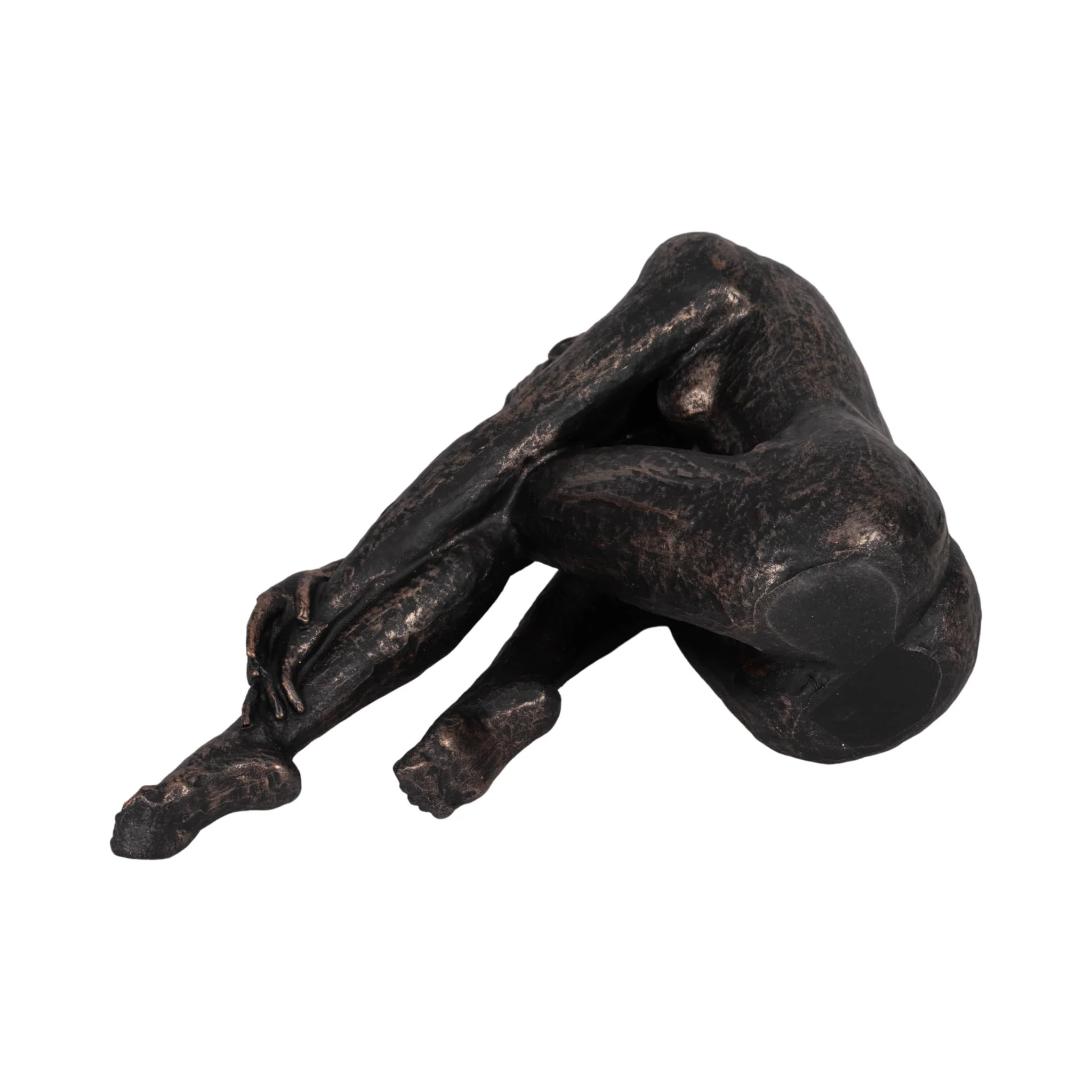 11" Resting Ballerina, Bronze - Image 7