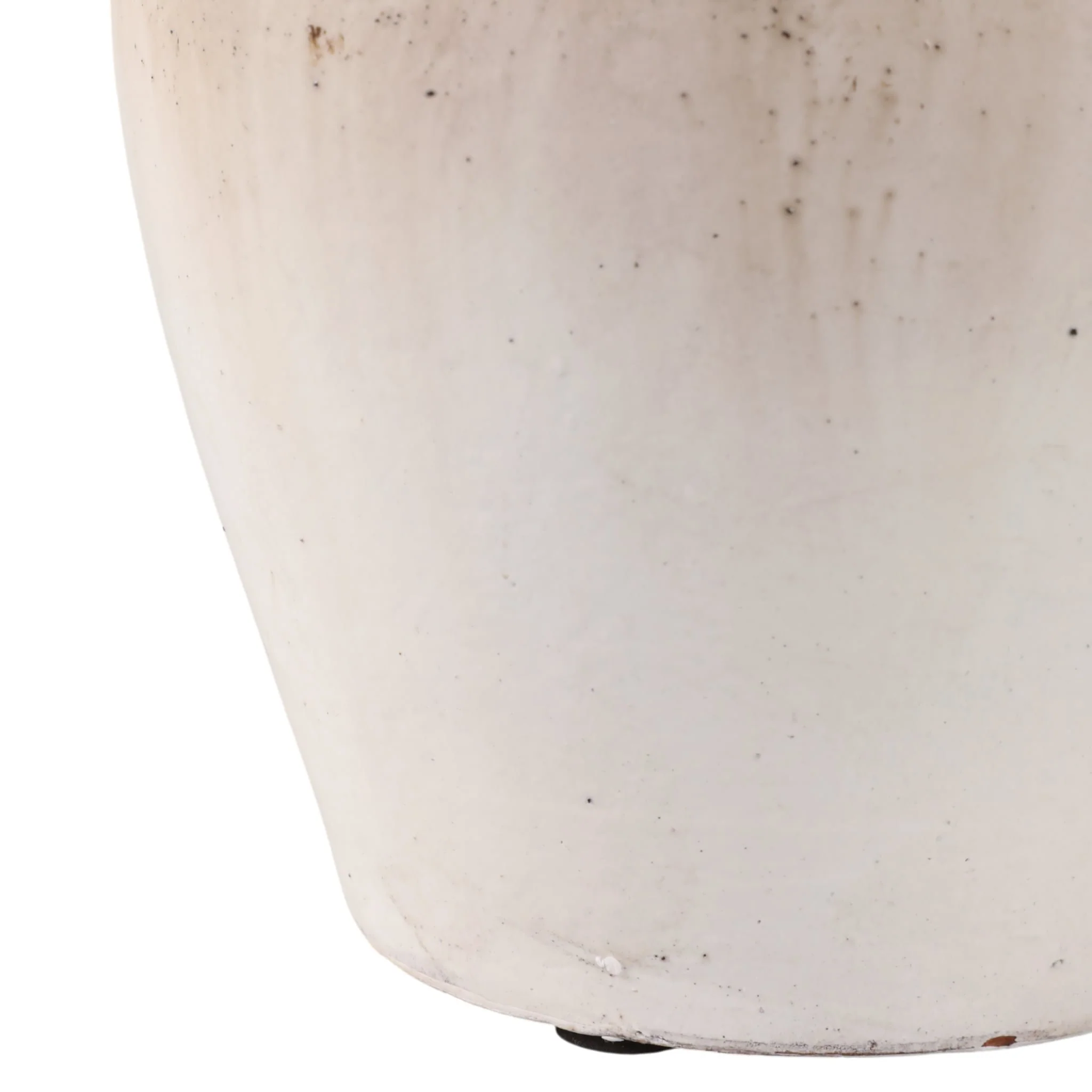 11x10" Textured Terracotta 2-handle Vase,ivry/brwn - Image 5
