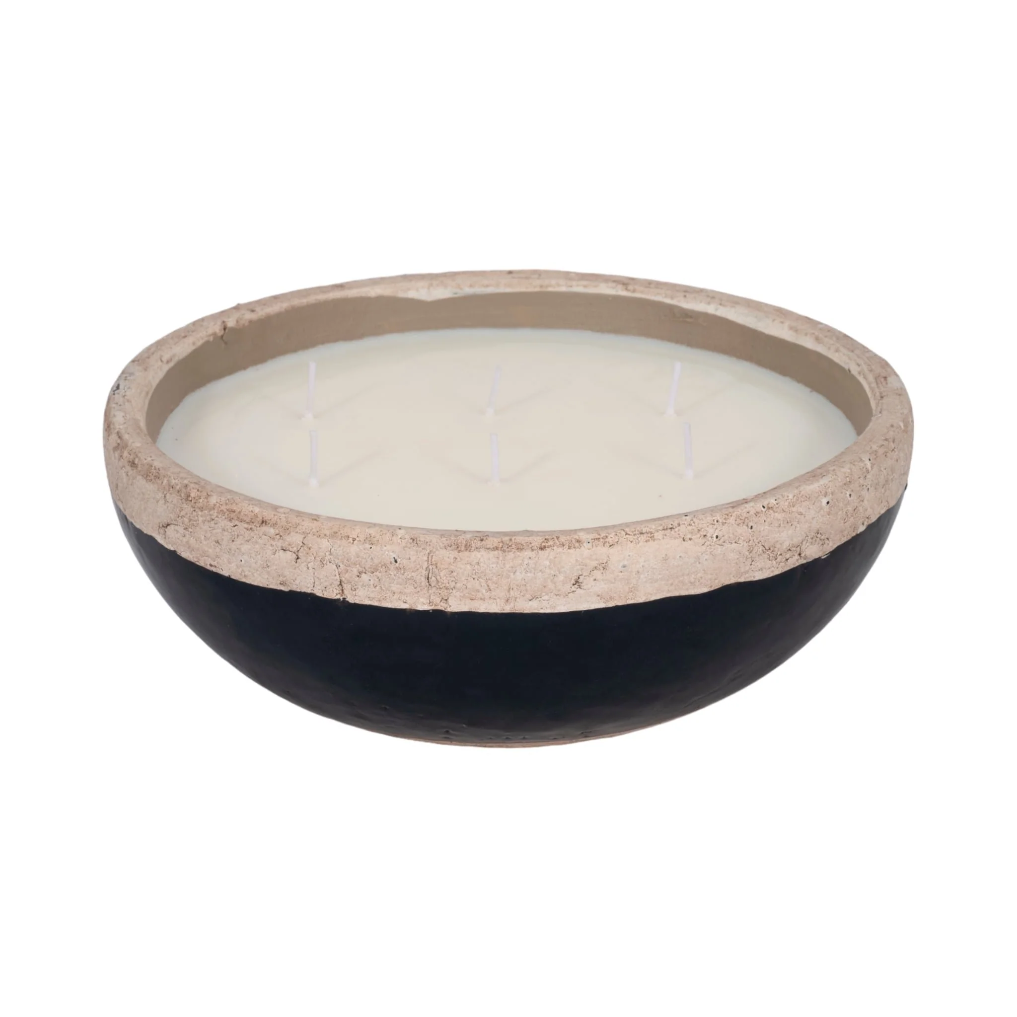 12" 57 Oz Spiced Cranberry Bowl Candle, Dark Blue