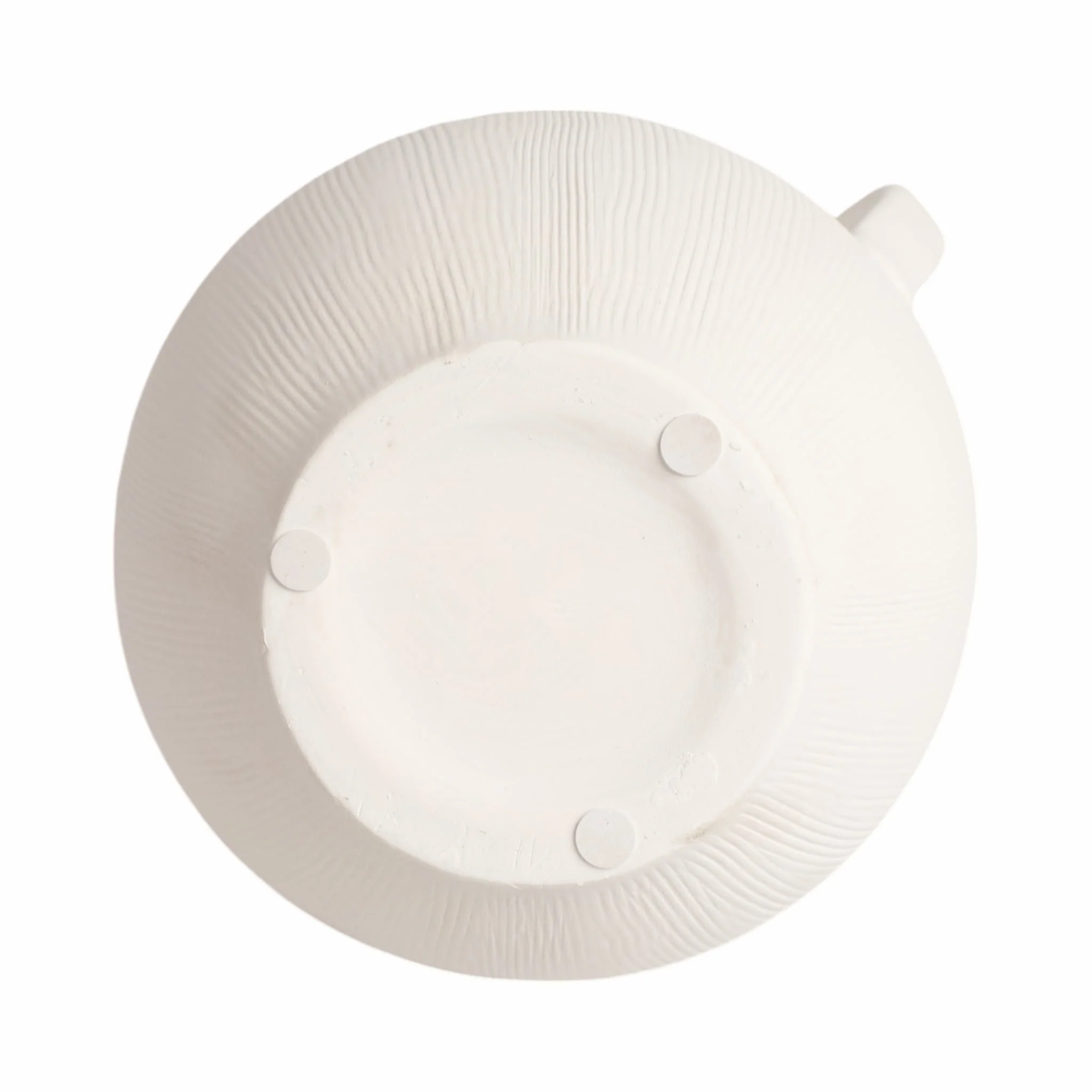 12" Weathered Jug With Handles, White - Image 7