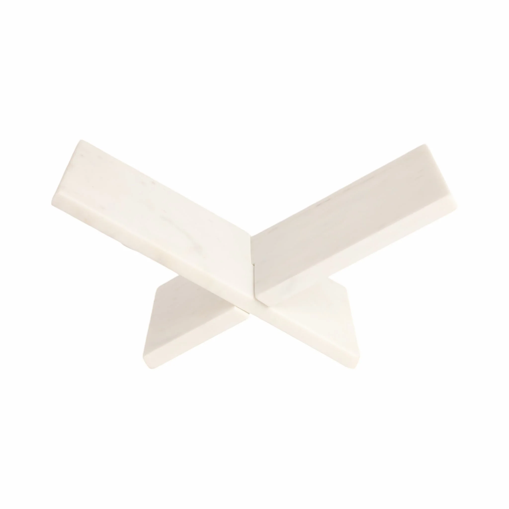 13" Marble Bookstand, White, Kd - Image 5
