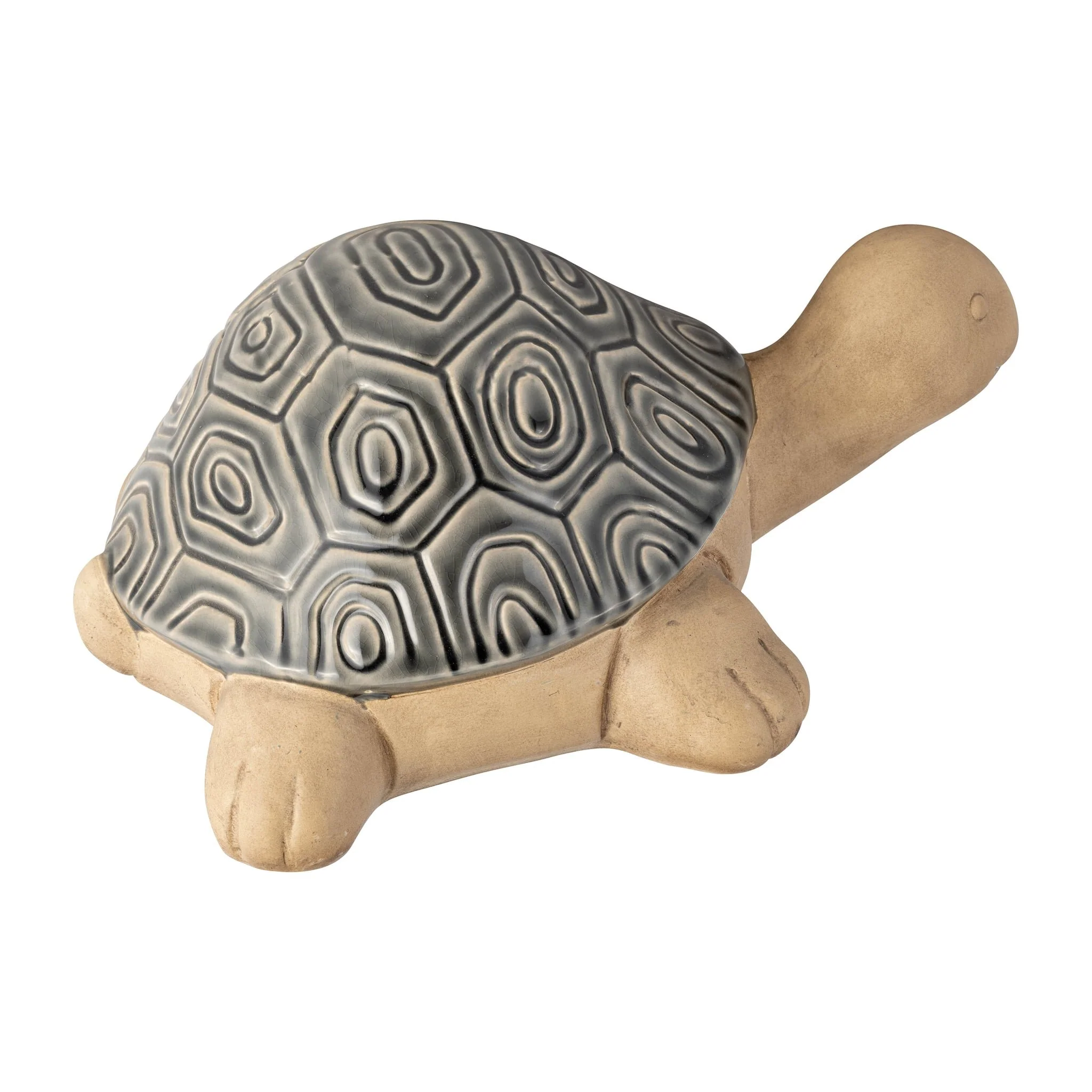 13" Tortoise Deco, Gray - Image 6