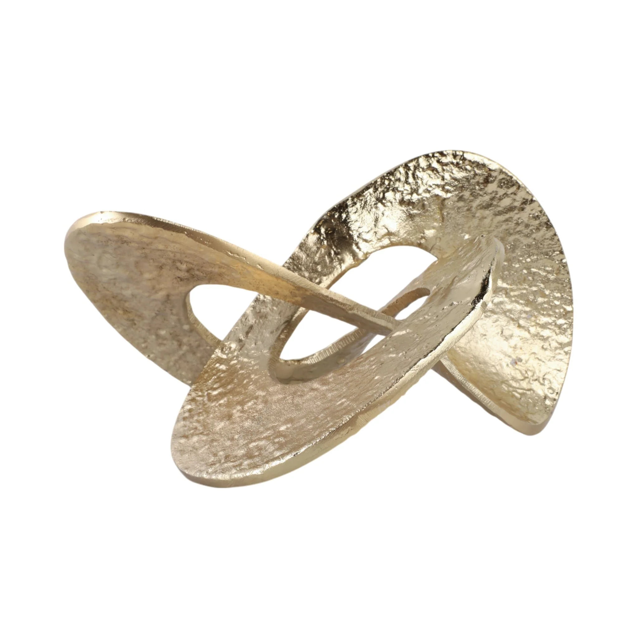 13x9" Textured Loopy Object, Gold - Image 6