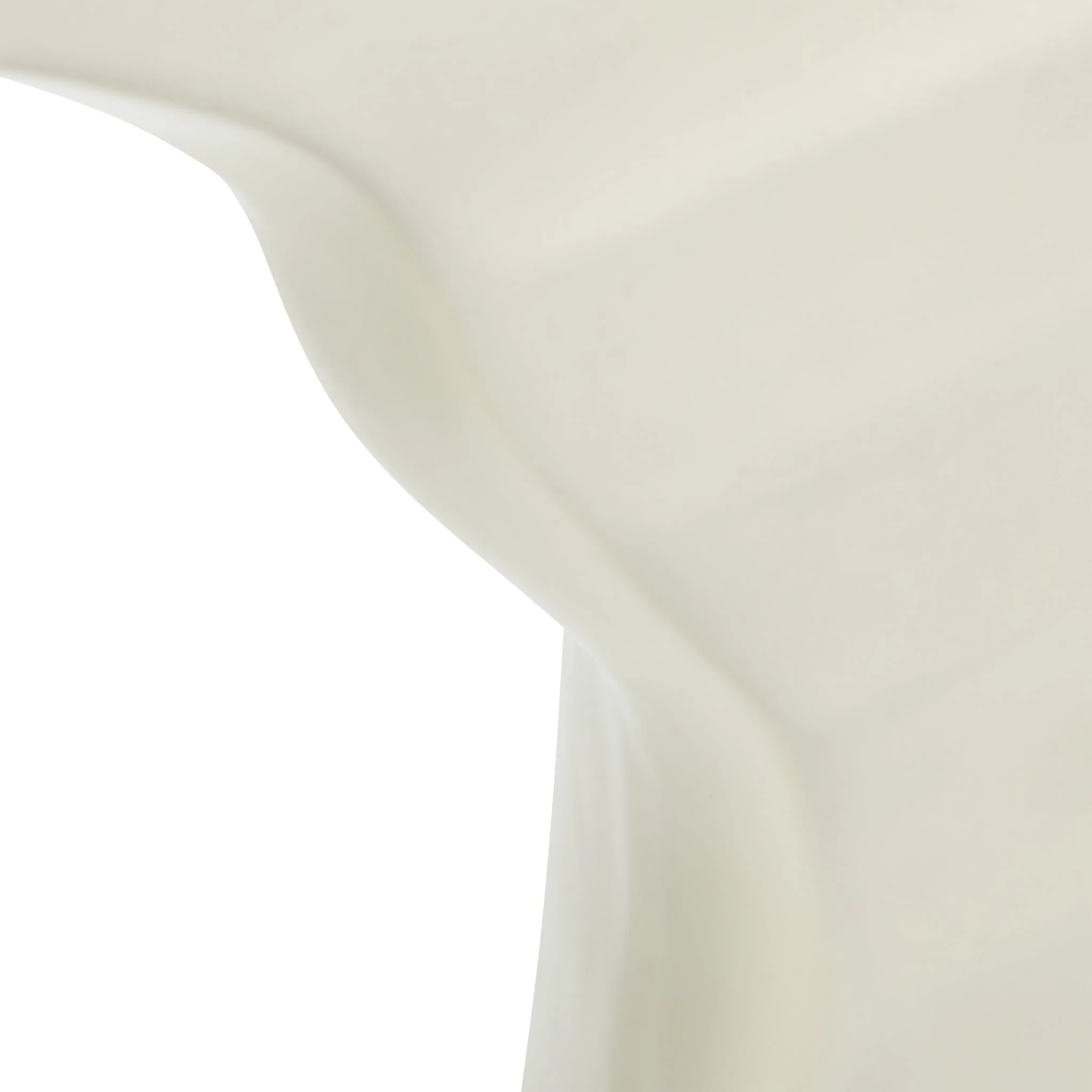 14" Ribbed Open-cut Out Vase, Ivory - Image 5