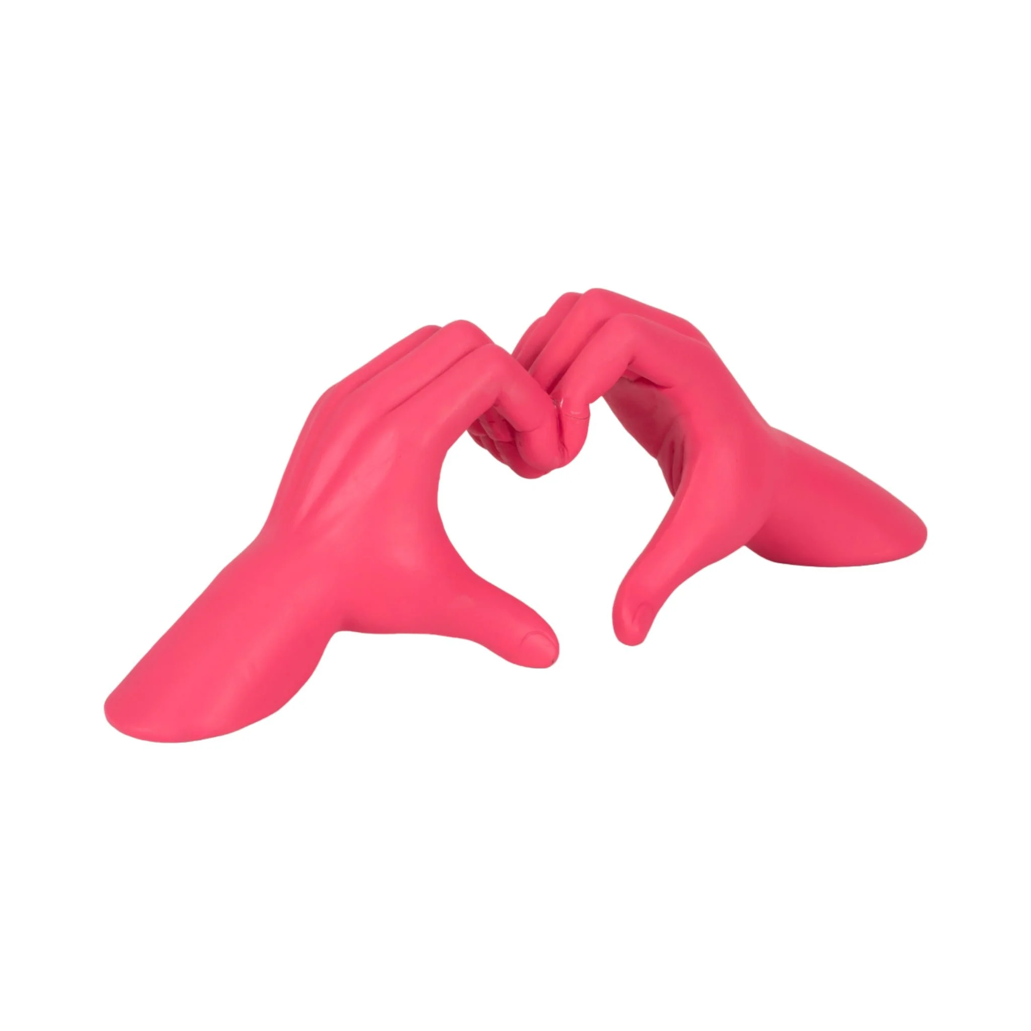 15" Heart Hands, Pink - Image 2
