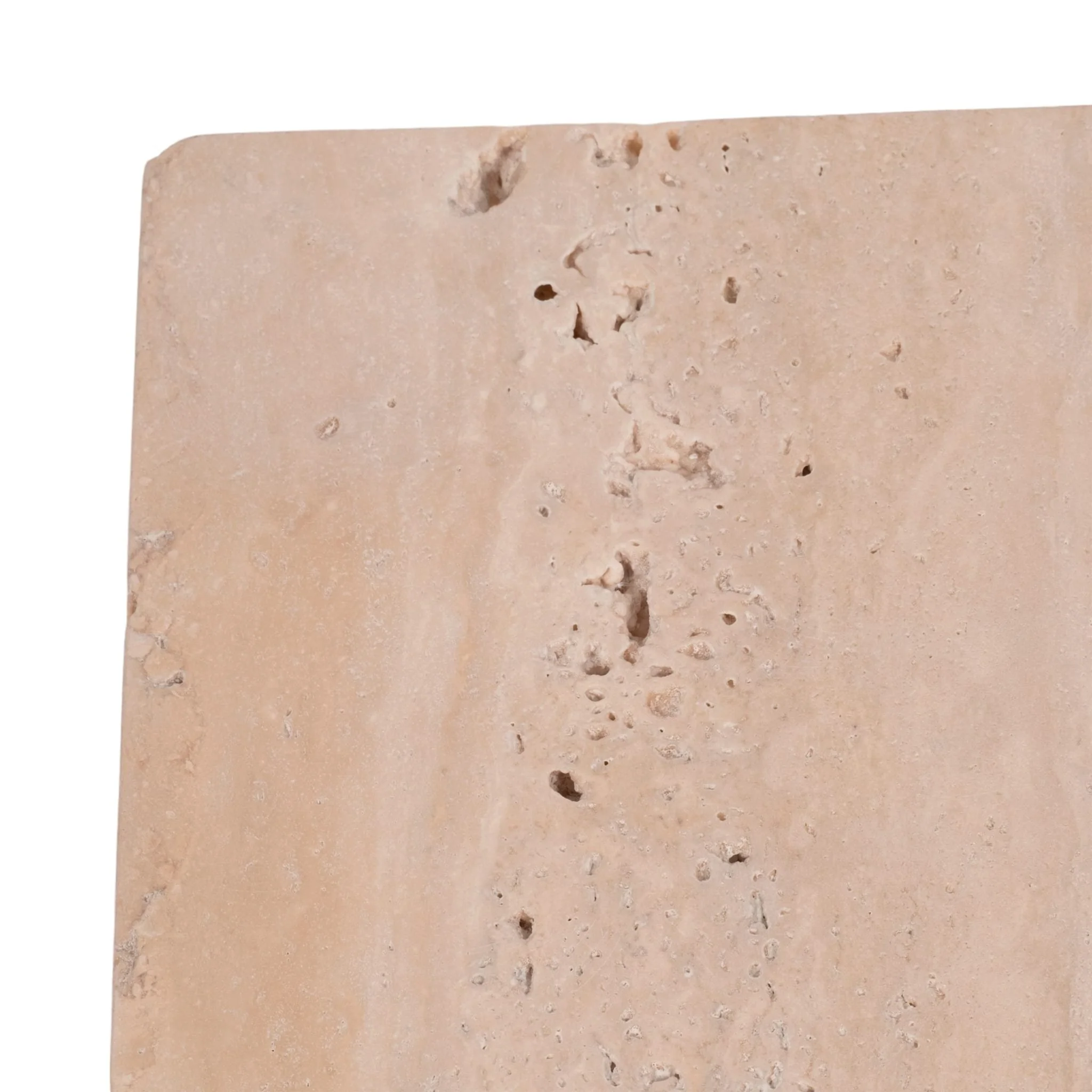 18" Travertine Bookstand, Tan, Kd - Image 5