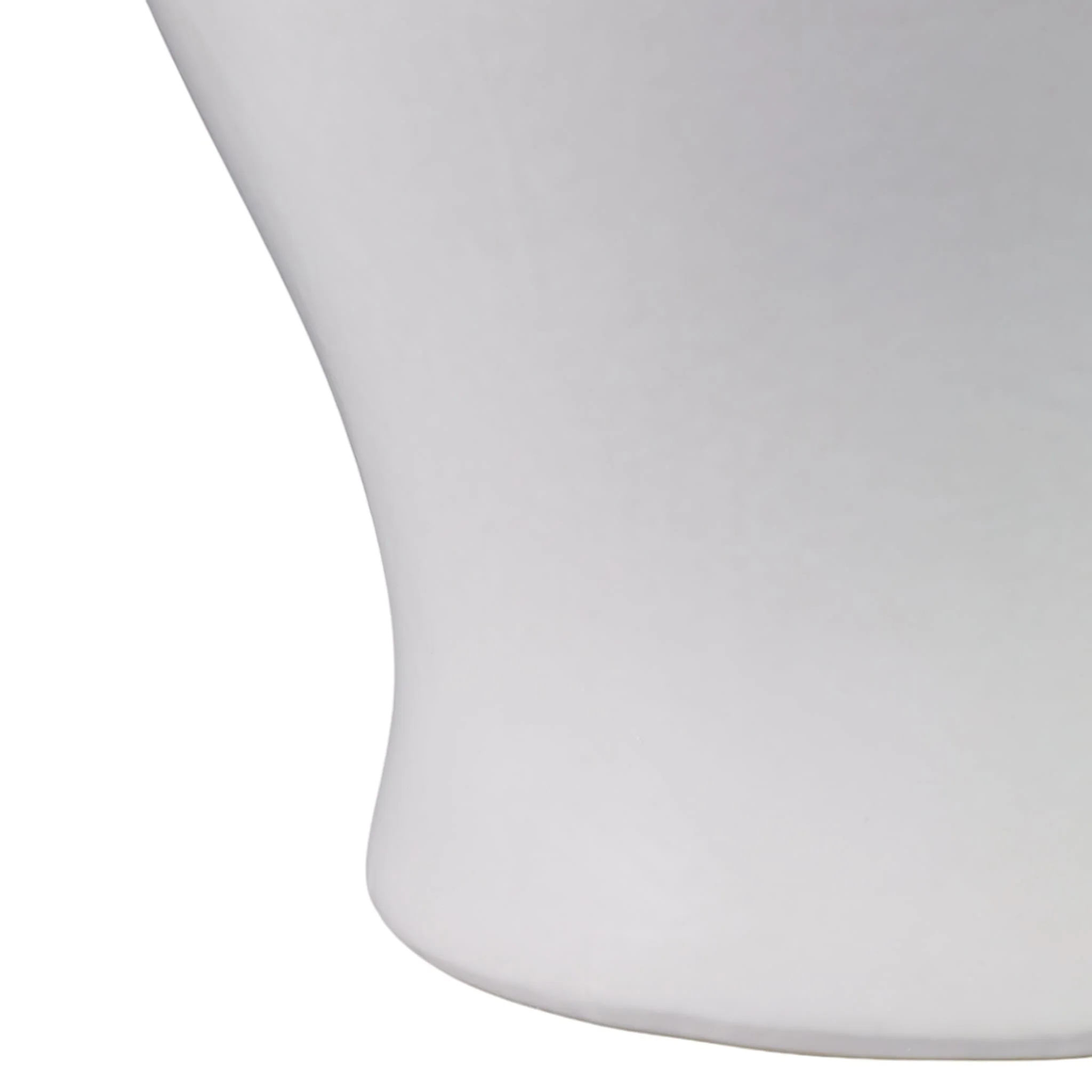 18"h Temple Jar, Matte White - Image 5
