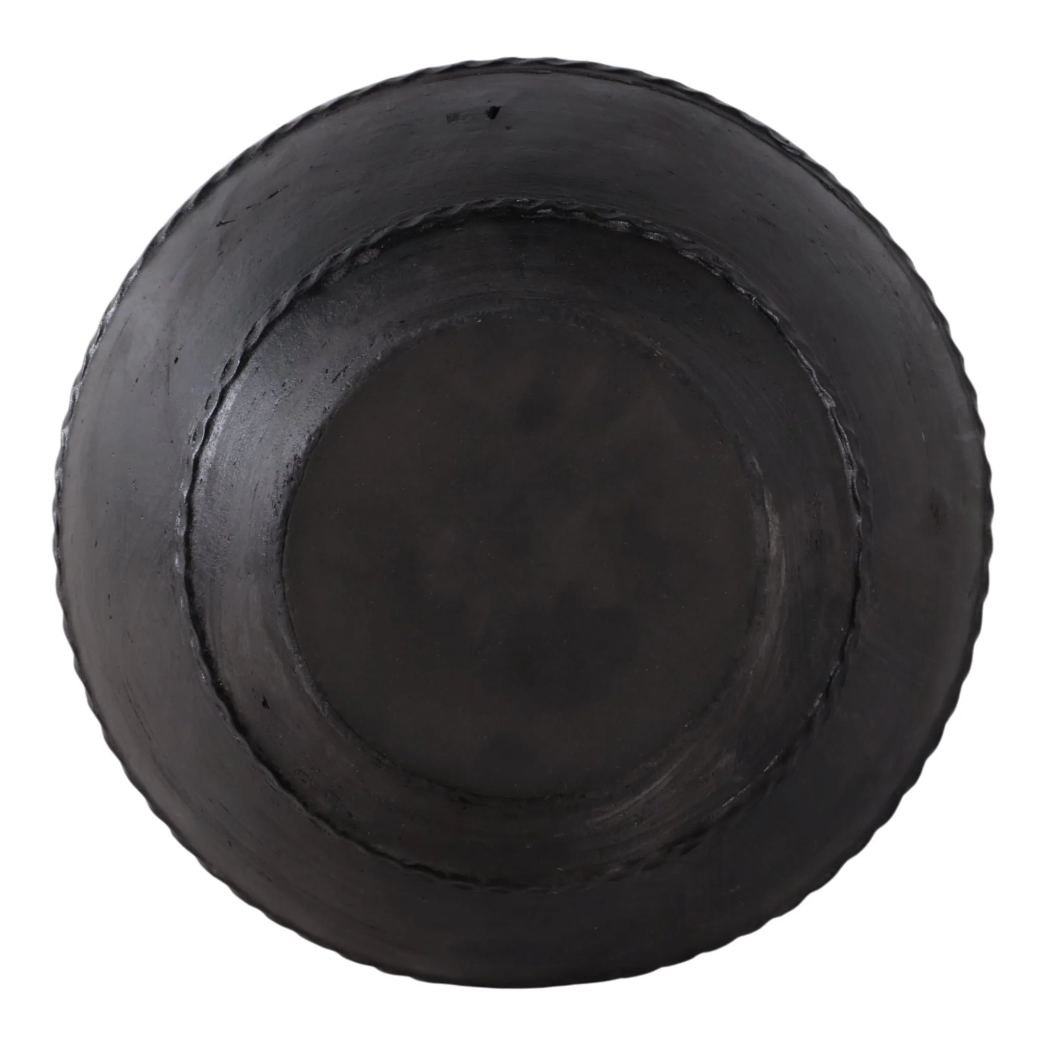 20x18" Traditional Terracotta Vase, Black - Image 7