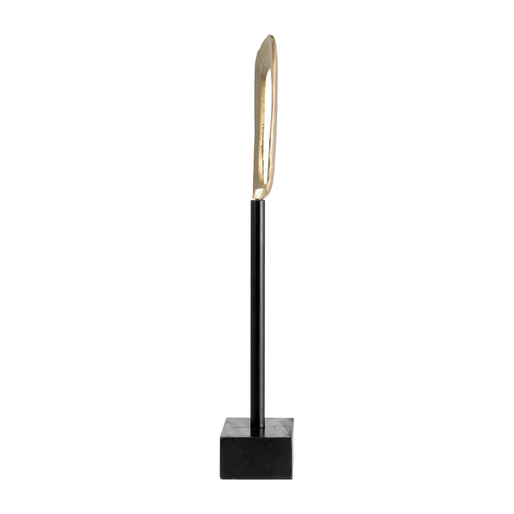 21.75" Aluminum Rhombus On Stand, Gold, Kd - Image 3