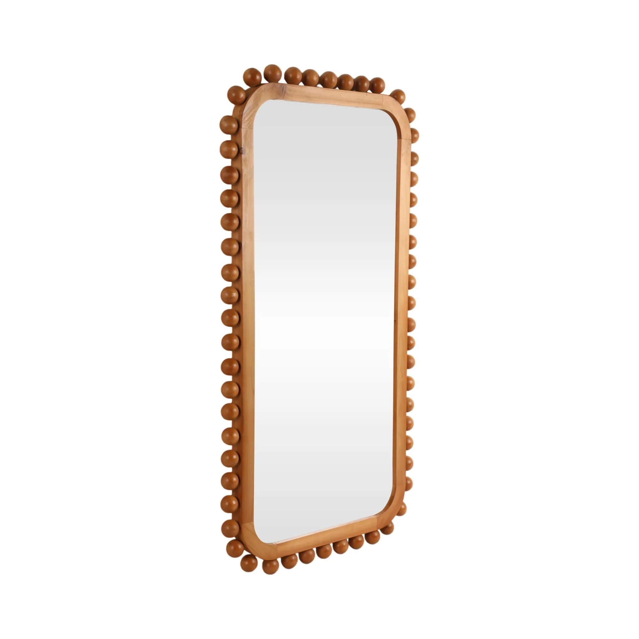 23x45" Knobby Rectangular Mirror, Natural - Image 2
