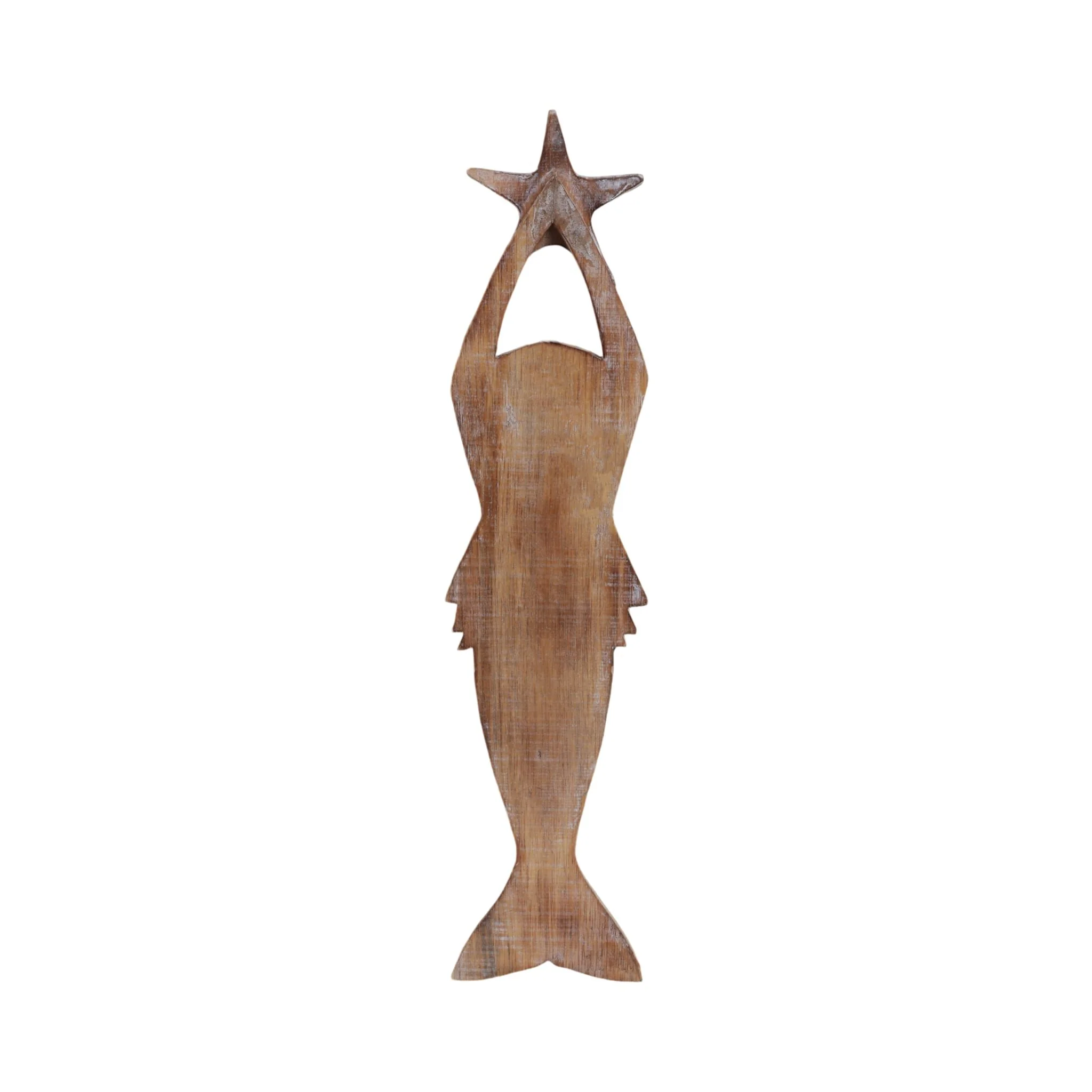 24" Mermaid Gold Capiz Tail, Natural - Image 5