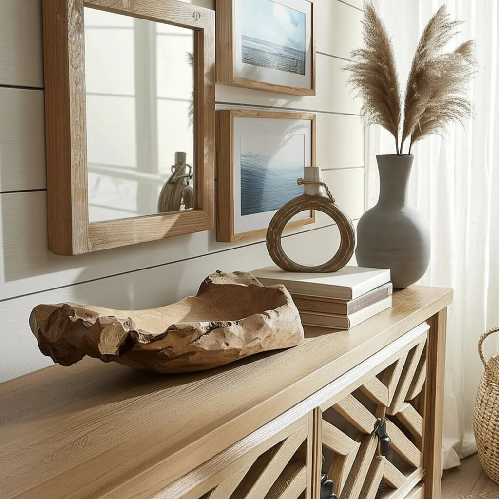 24x10" Long Teak Wood Bowl, Natural - Image 8
