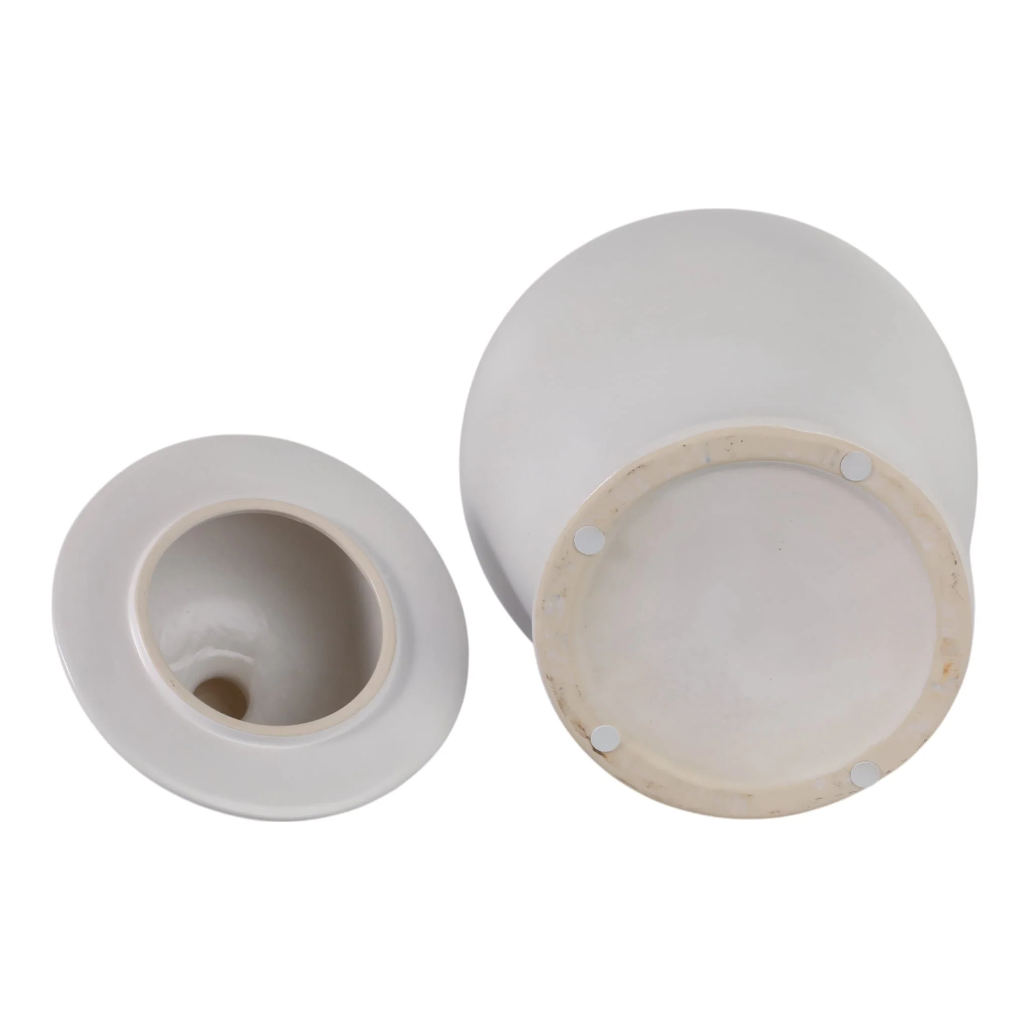 28"h Temple Jar, Matte White - Image 7