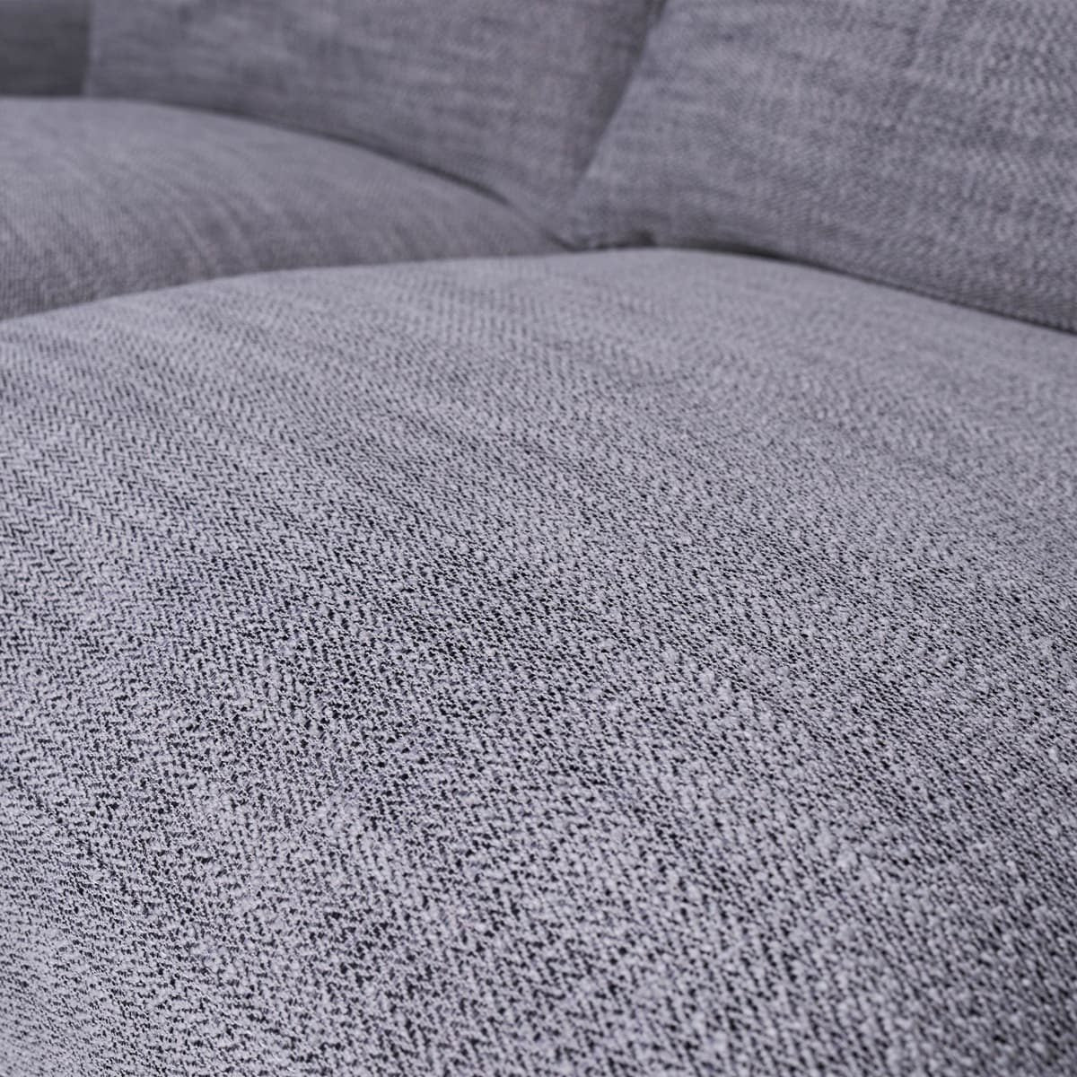 3- Seater Bolster Sofa - Black Wood Base - Tan/blk - Image 7