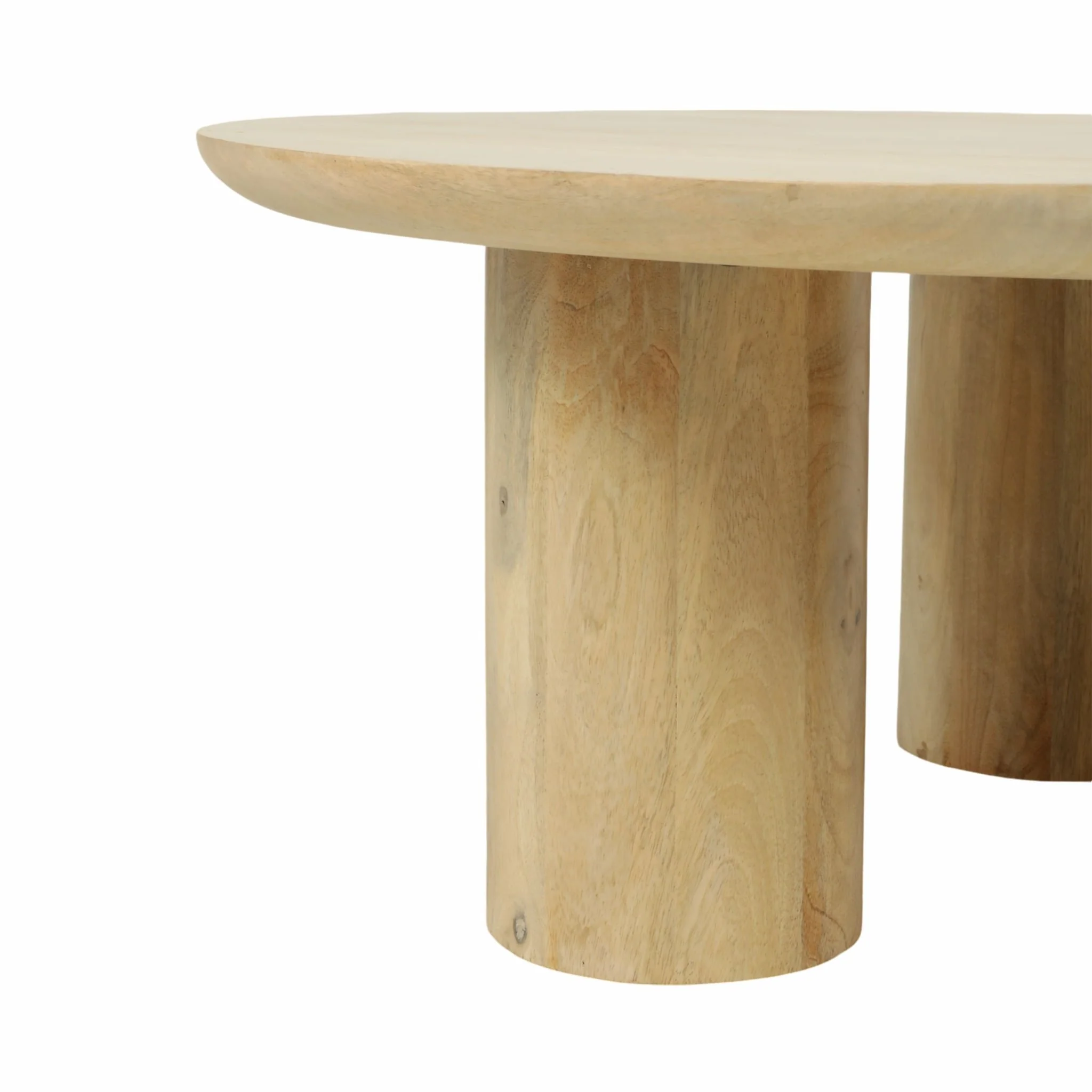 36" Boho Coffee Table, Natural, Kd - Image 5