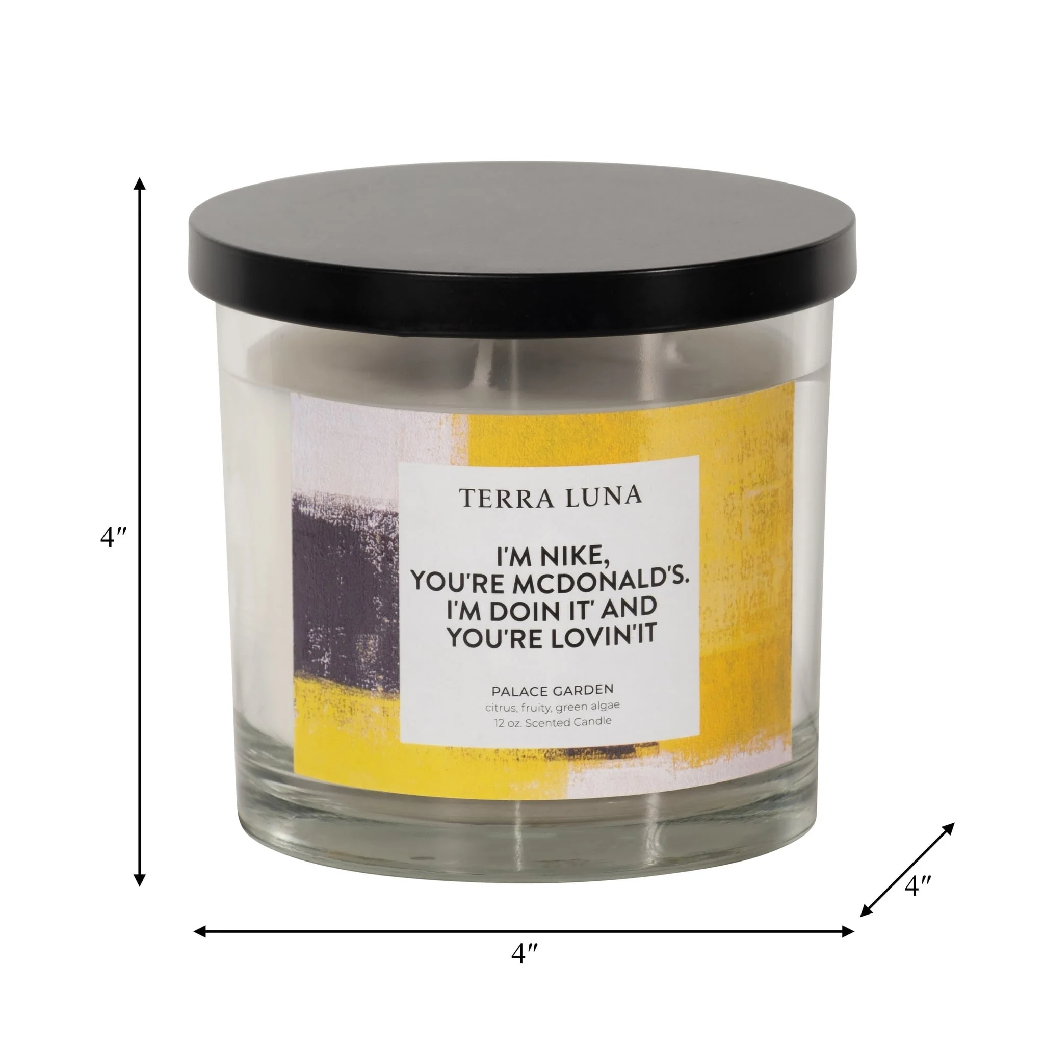 4" 12 Oz Doin It And Lovin It Lidded Candle - Image 7