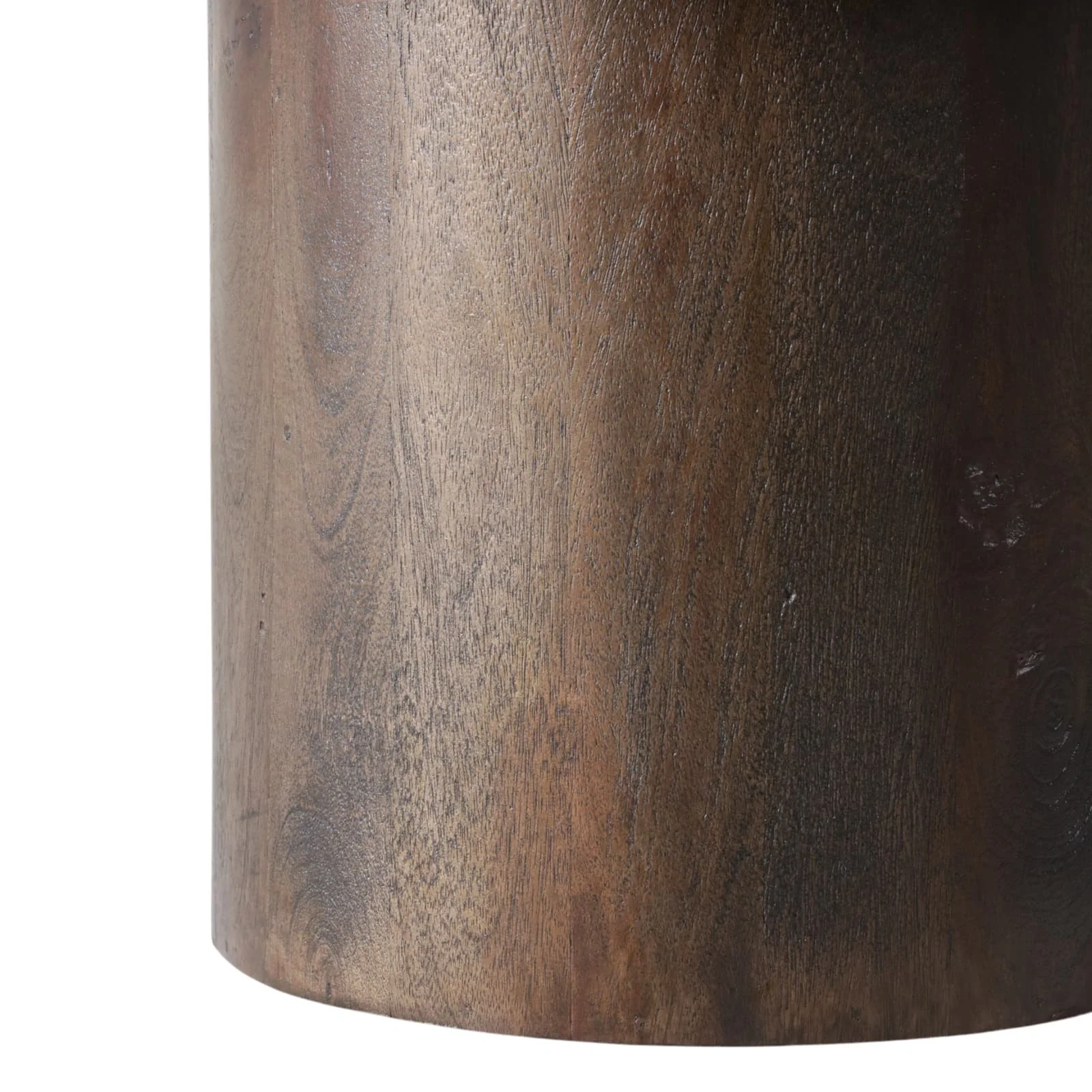 48x16 Curvy Travertine Top Coffee Table, Bwn 2bxs - Image 5