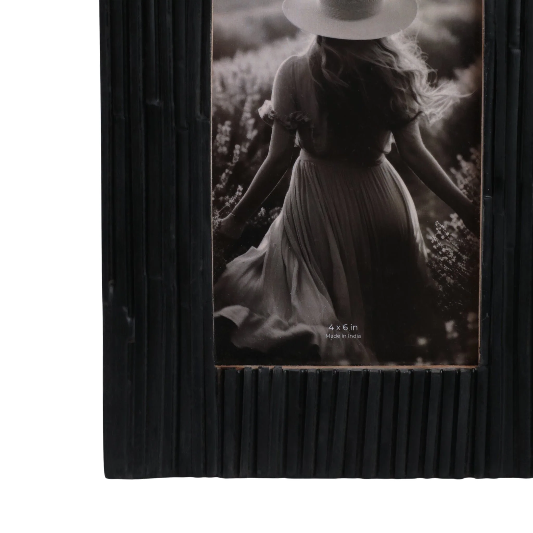 4x6 Jagged Photo Frame, Black - Image 5
