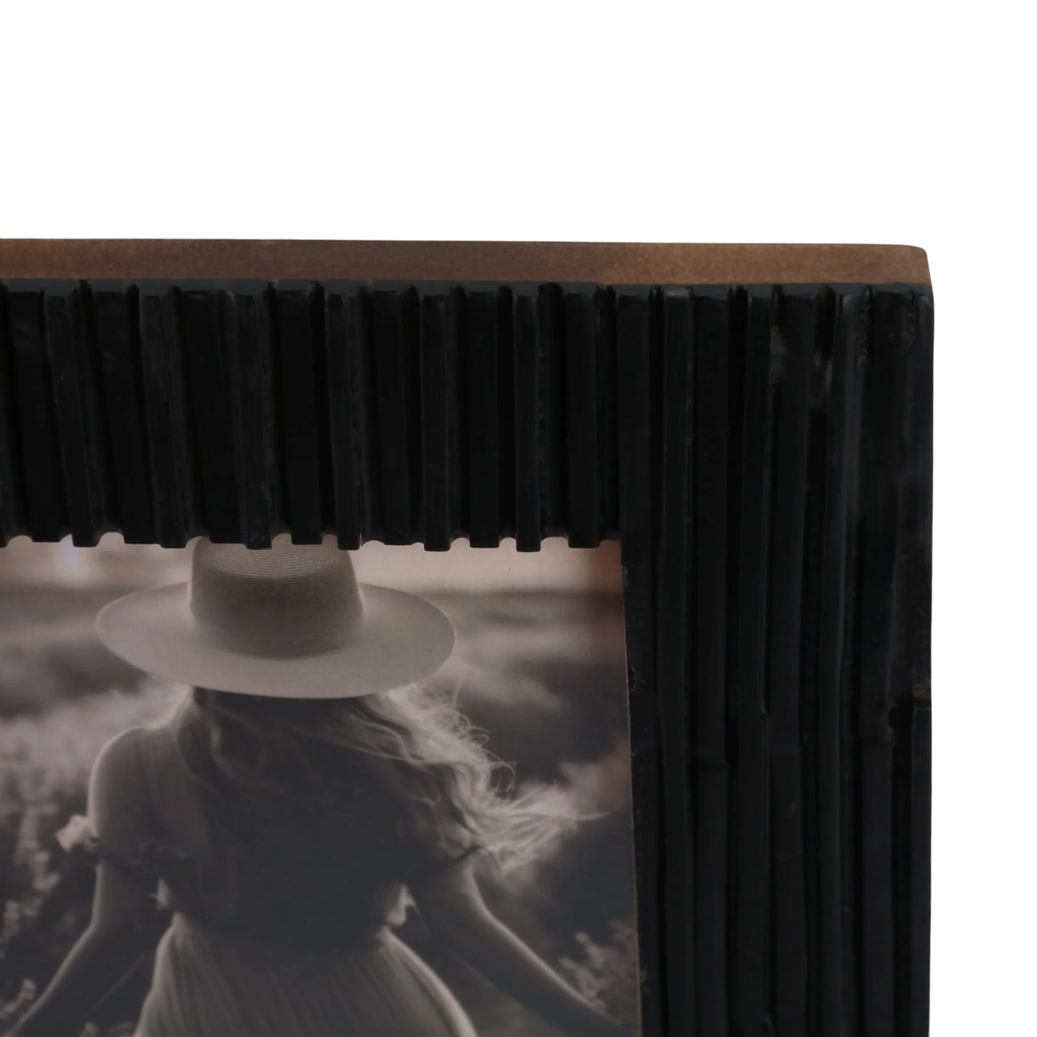 4x6 Jagged Photo Frame, Black - Image 6