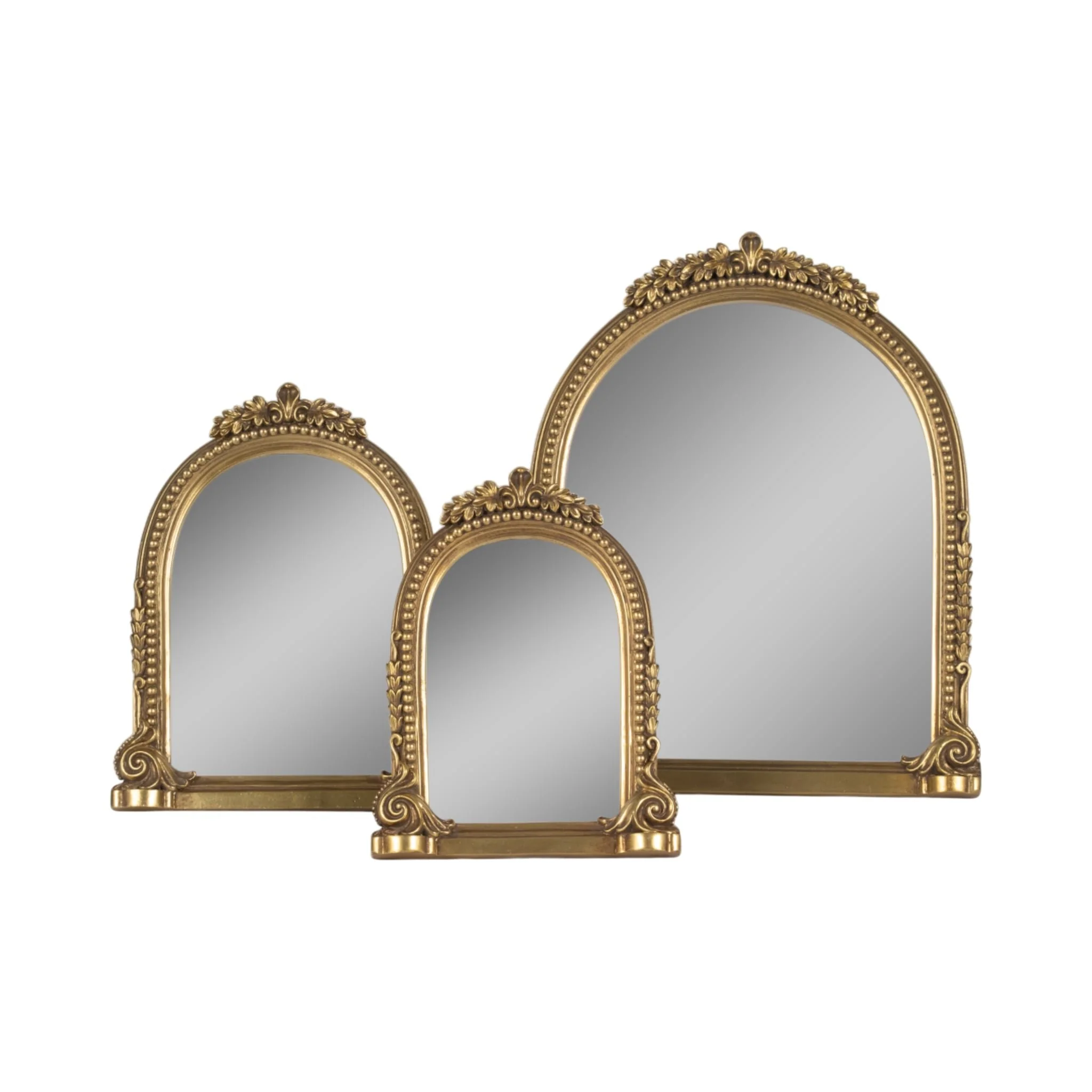 4x6 Ornate Arch Photo Frame, Gold - Image 6
