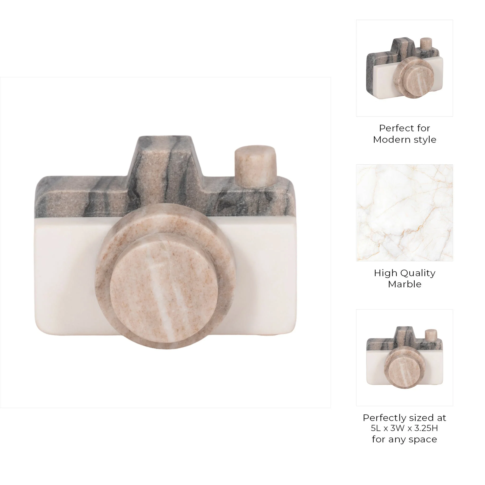 5" Marble Camera, Multi - Image 9