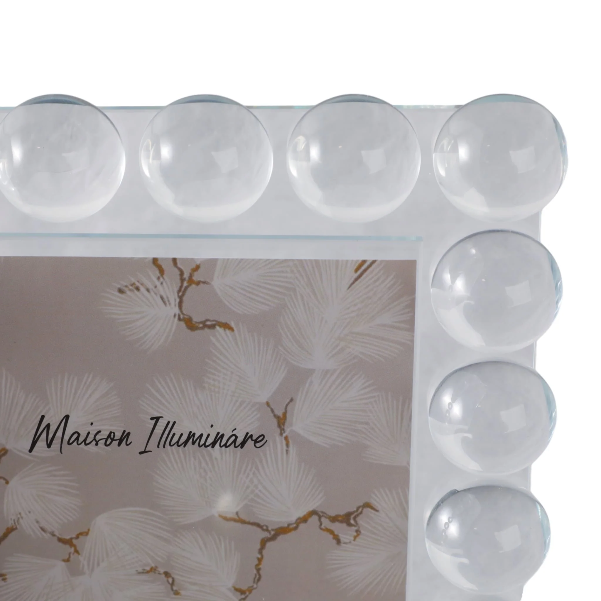 5x7 Crystal Bubble Photo Frame, Clear - Image 6