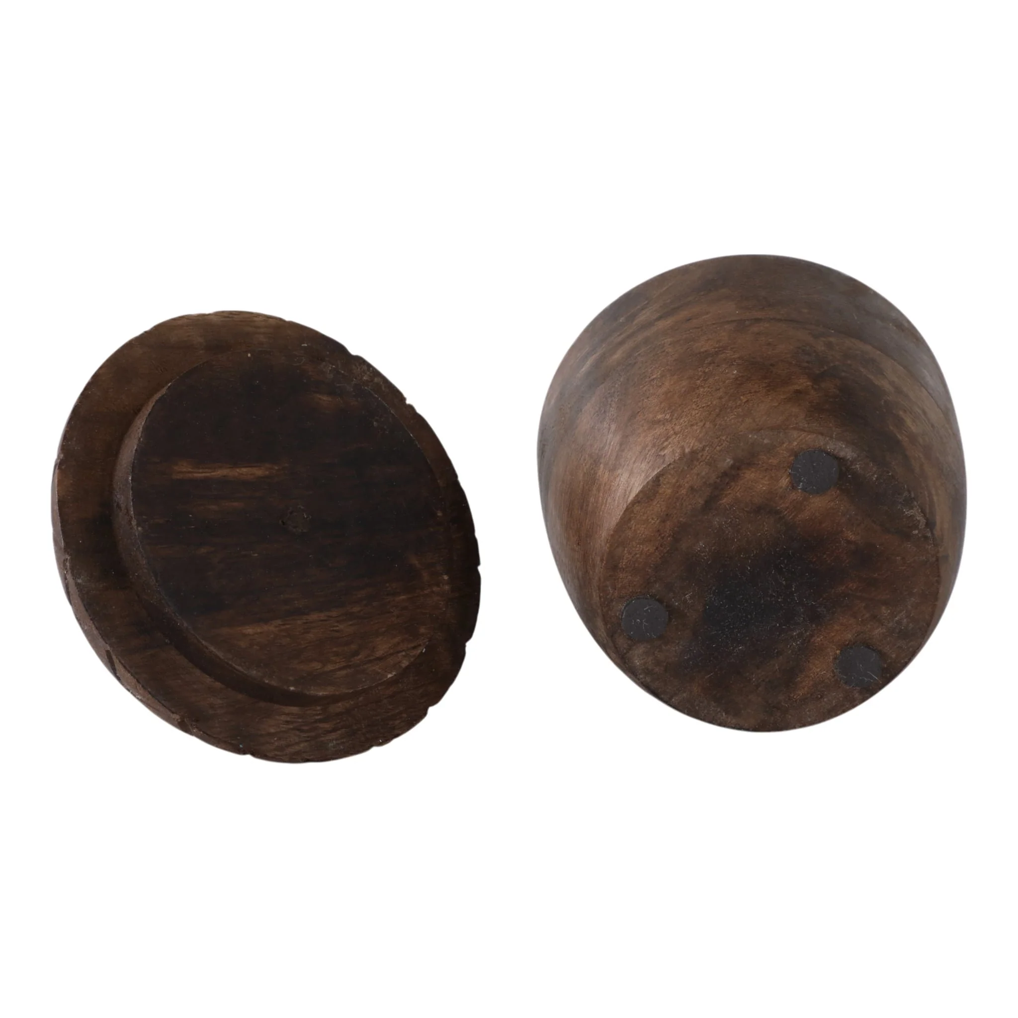 6" 3.5 Oz Cinnamon Acorn Candle, Brown - Image 7