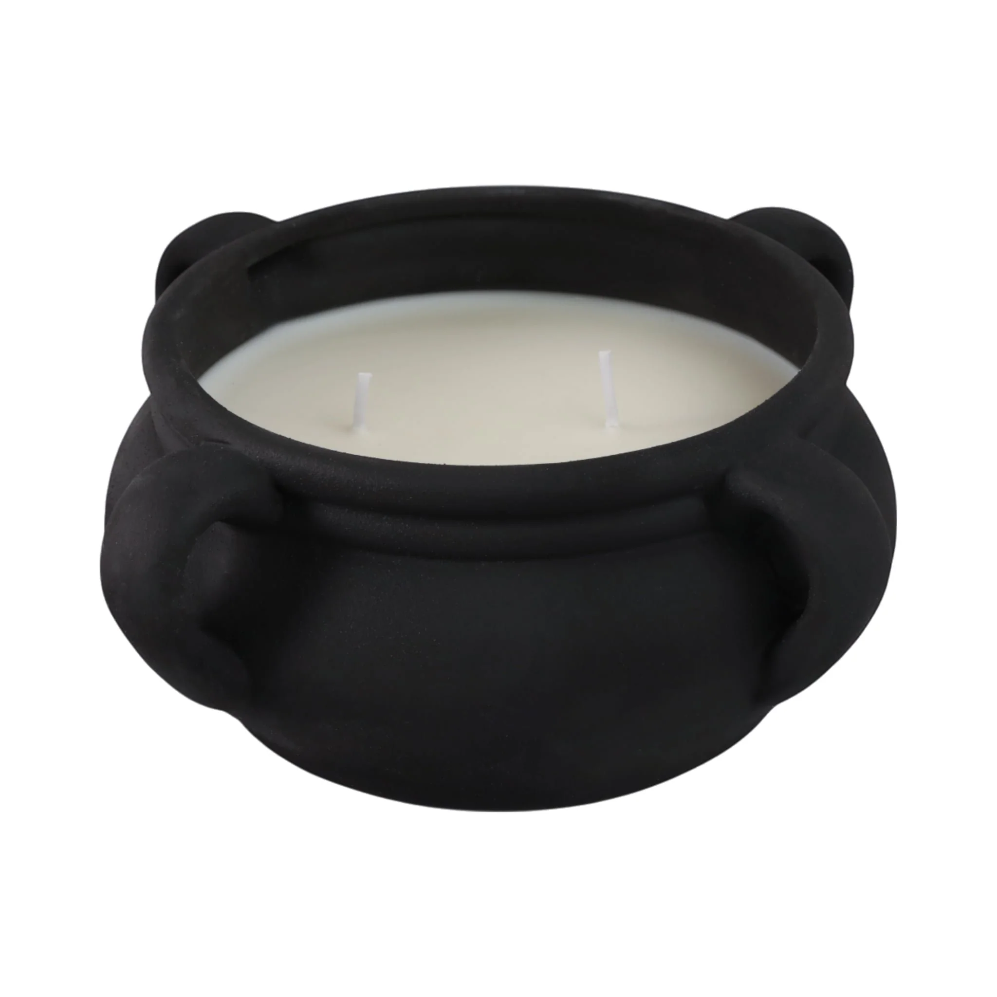 7" 12.5 Oz Black Amber & Sea Salt Bowl Candle, Blk - Image 4