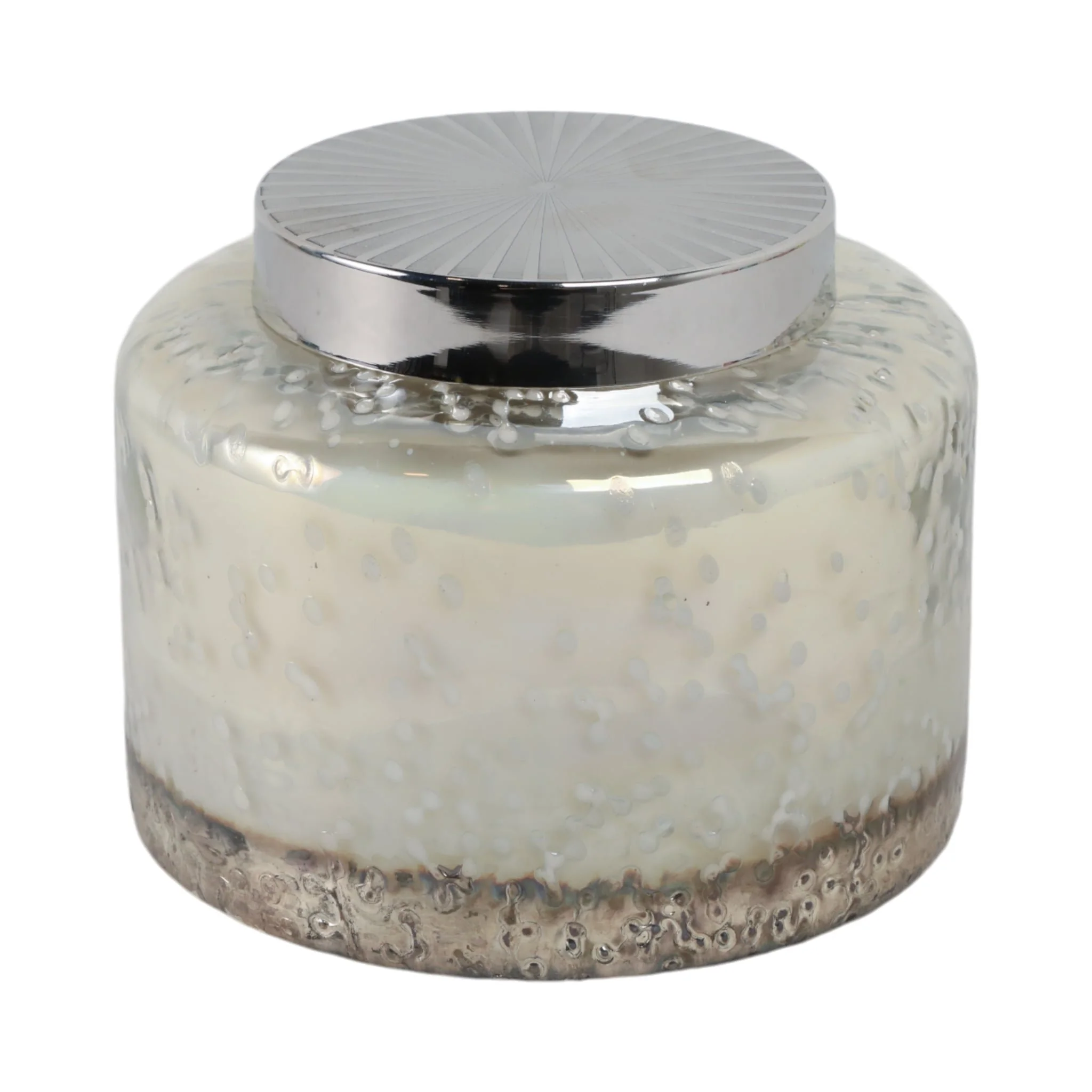 7" 71 Oz Lavender Speckle Lidded Candle, Lt Blue/s - Image 4