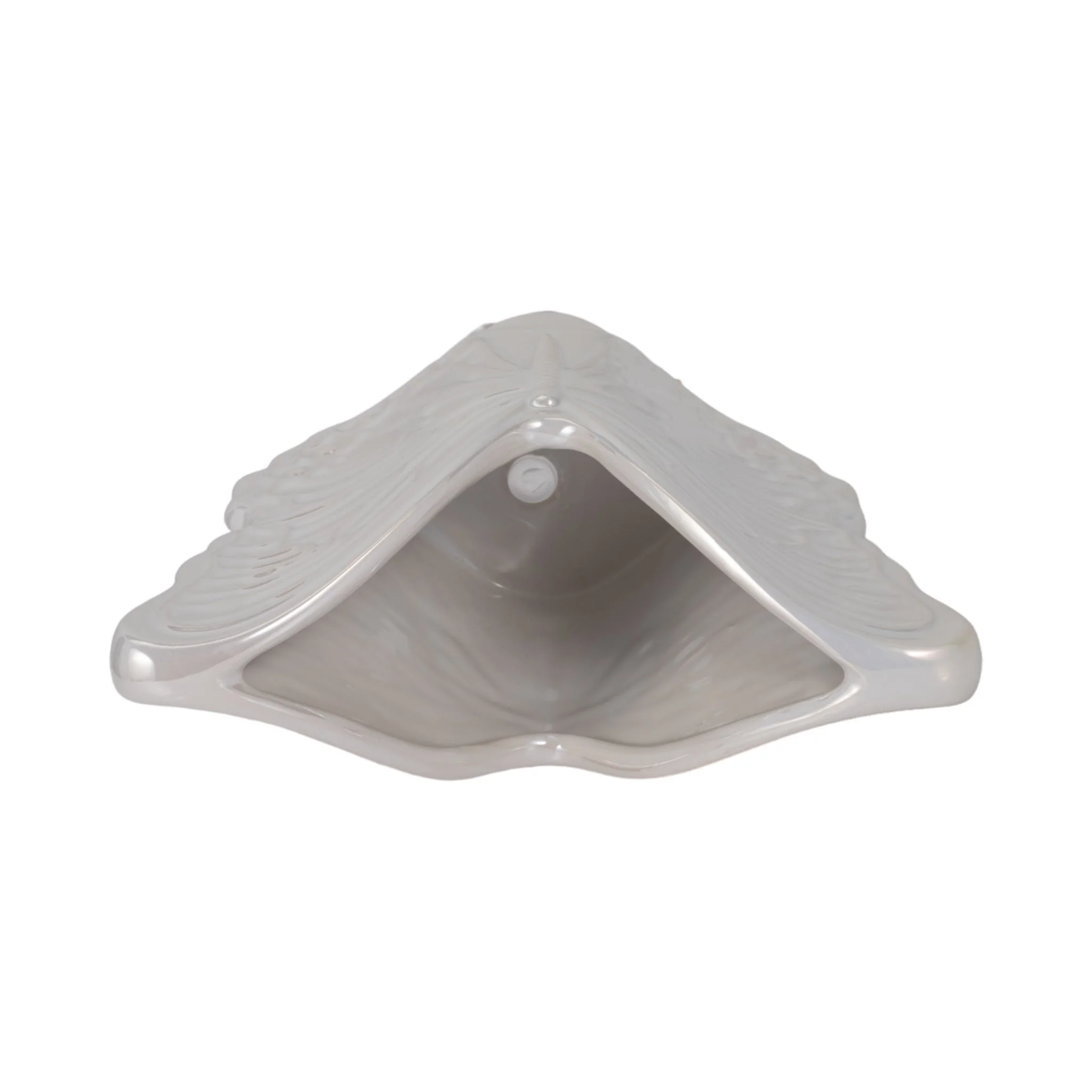 7" Iridescent Butterfly Planter, Ivory - Image 5