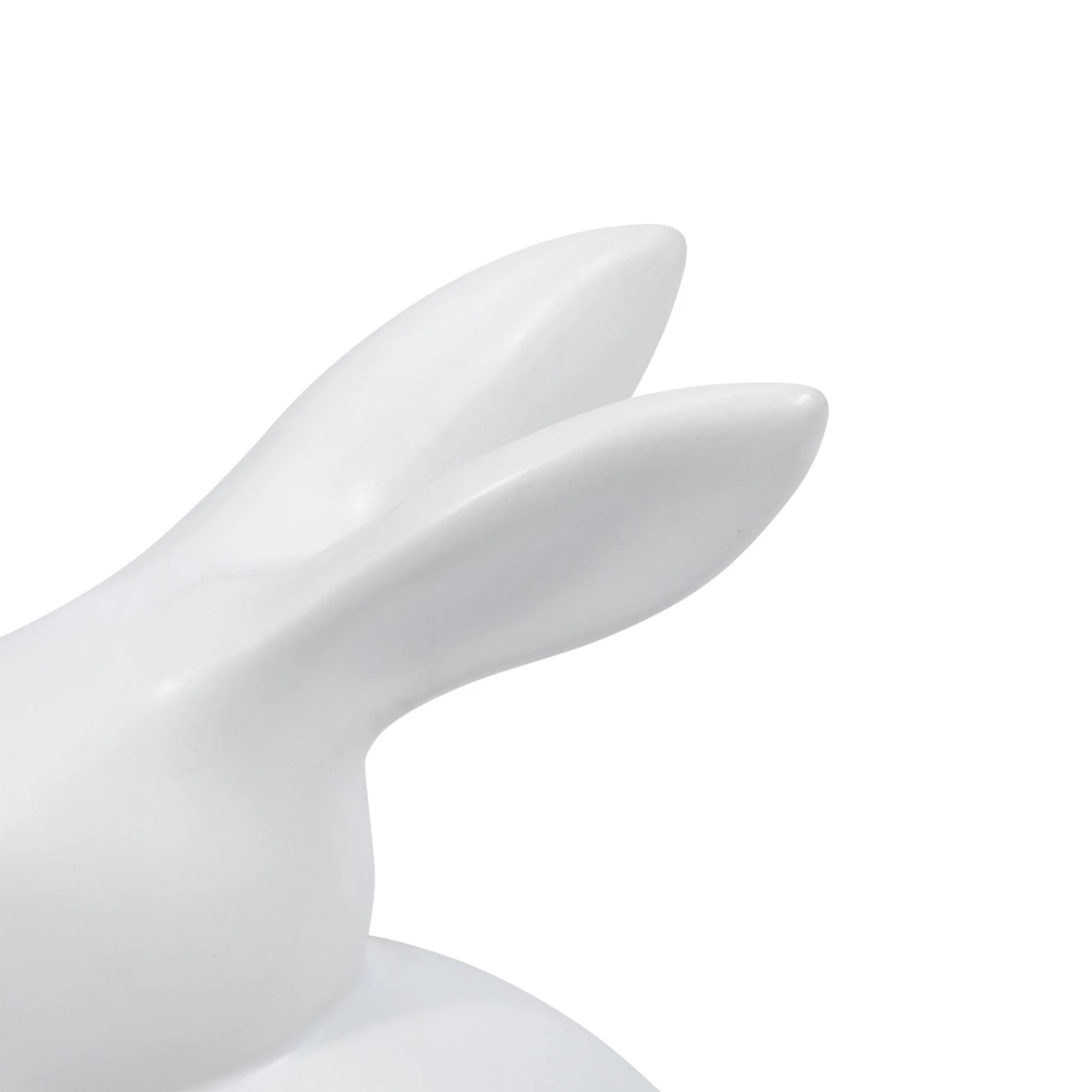 7" Modern Bunny, White - Image 5