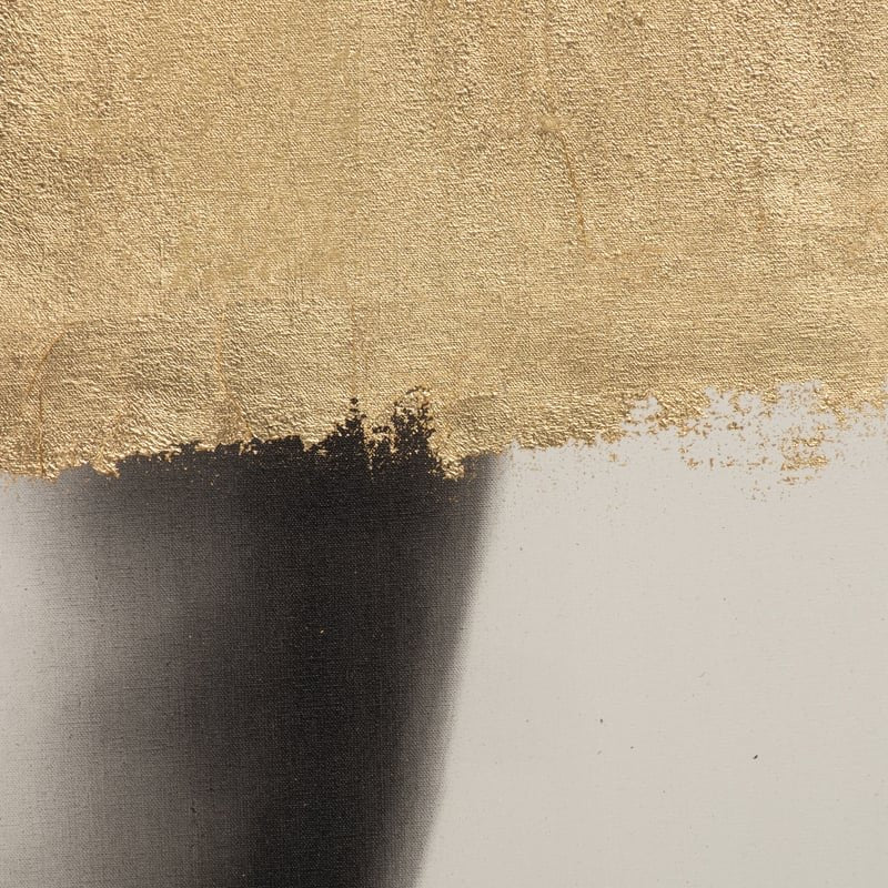 71x71, Hand Painted Gold Streak Woman - Image 6