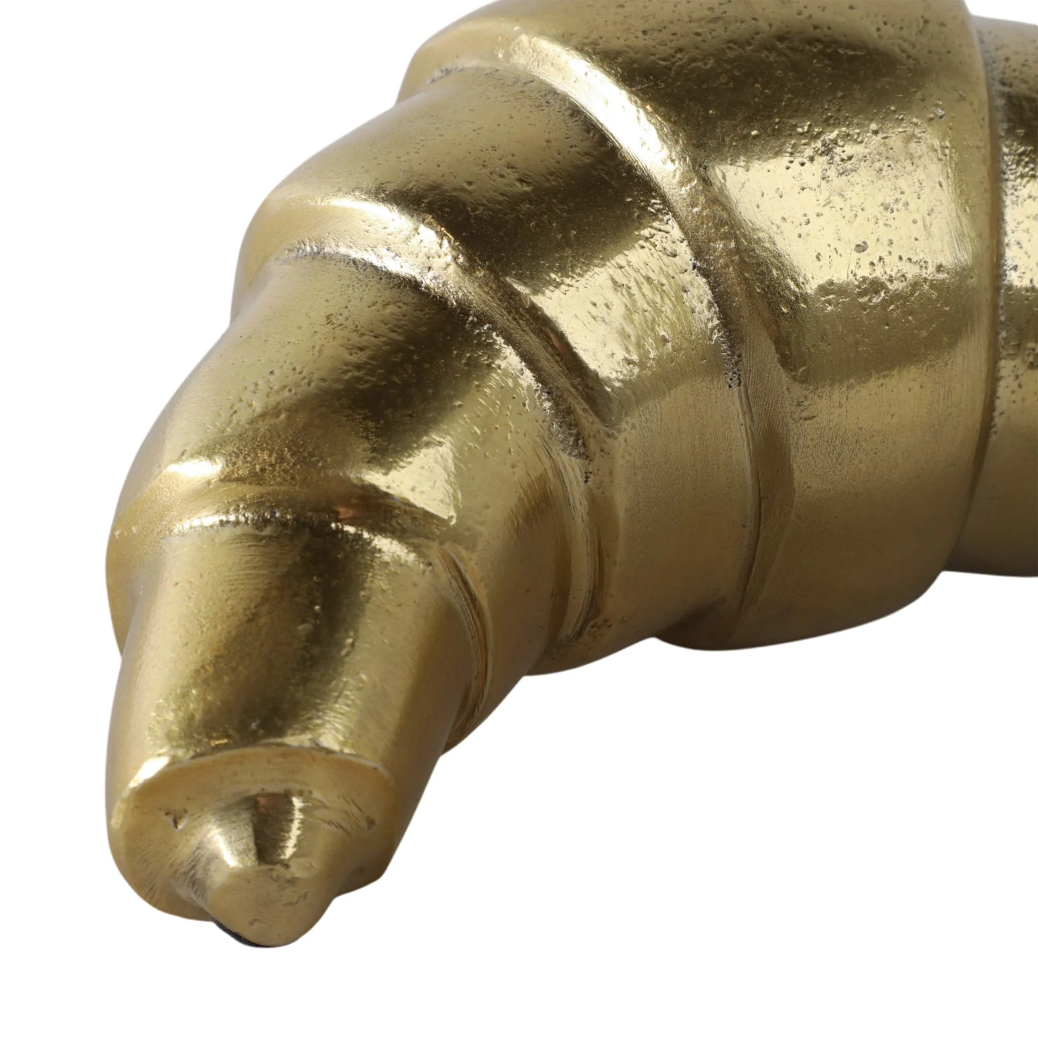 7x4" Metal Croissant, Gold - Image 5