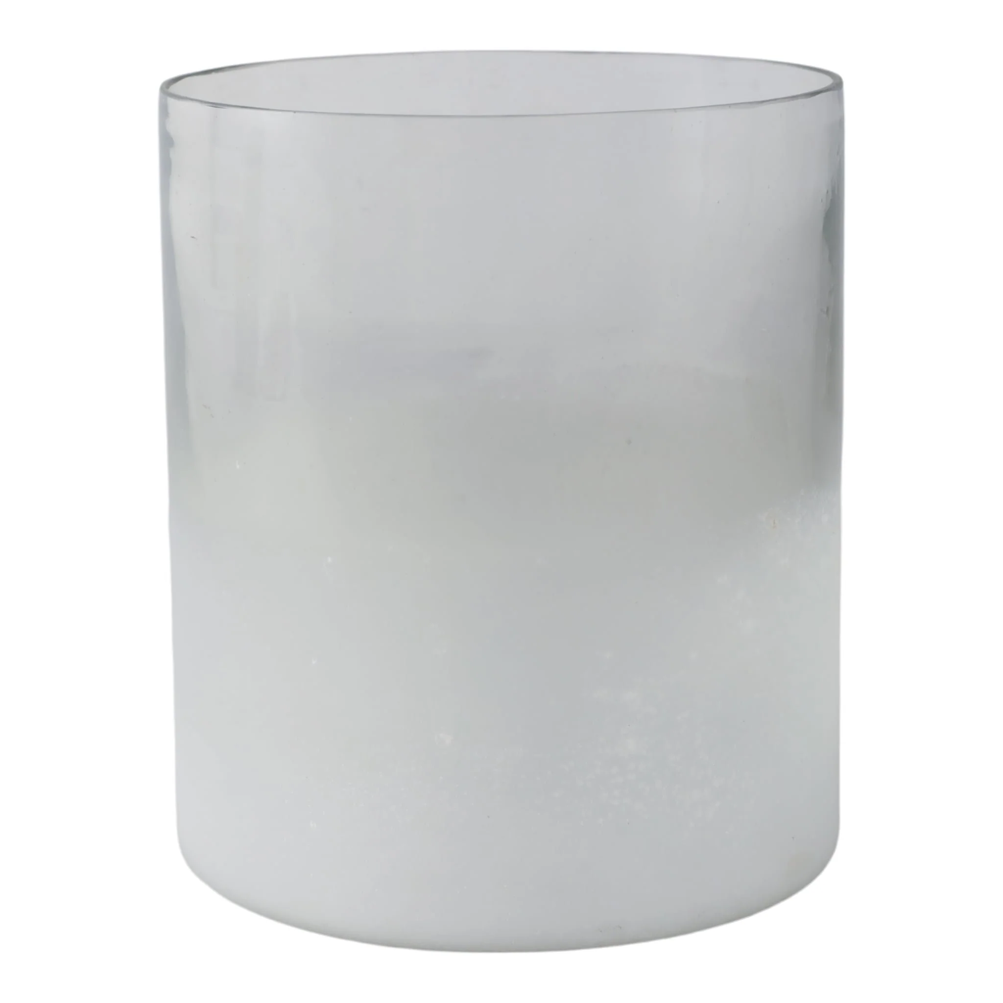7x6" Frosted Bottom Hurricane, Clear - Image 3