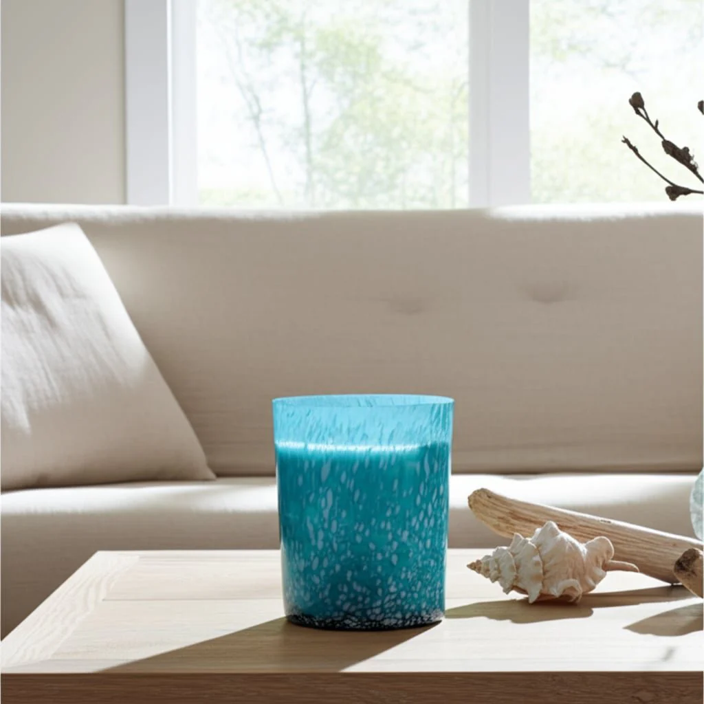 7x9" 105 Oz Wood Sage & Sea Salt Speckle Candle, B - Image 12