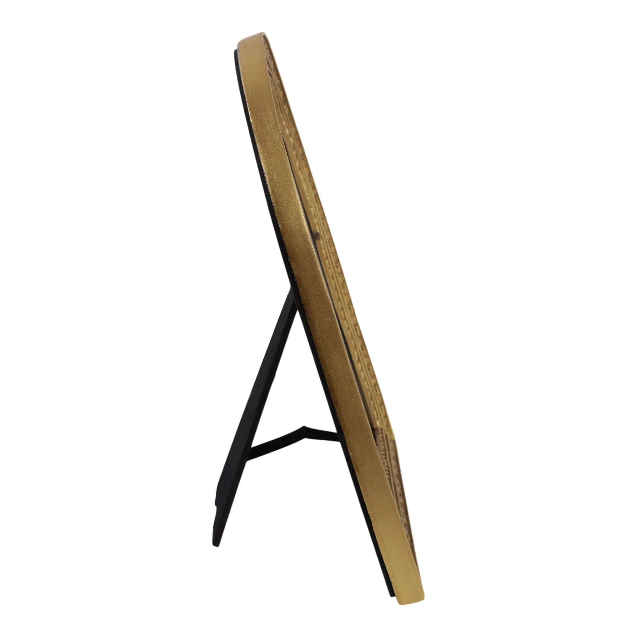 7x9 Photo Frame Matted To 5x7 Gilded Arch, Gold - Image 3