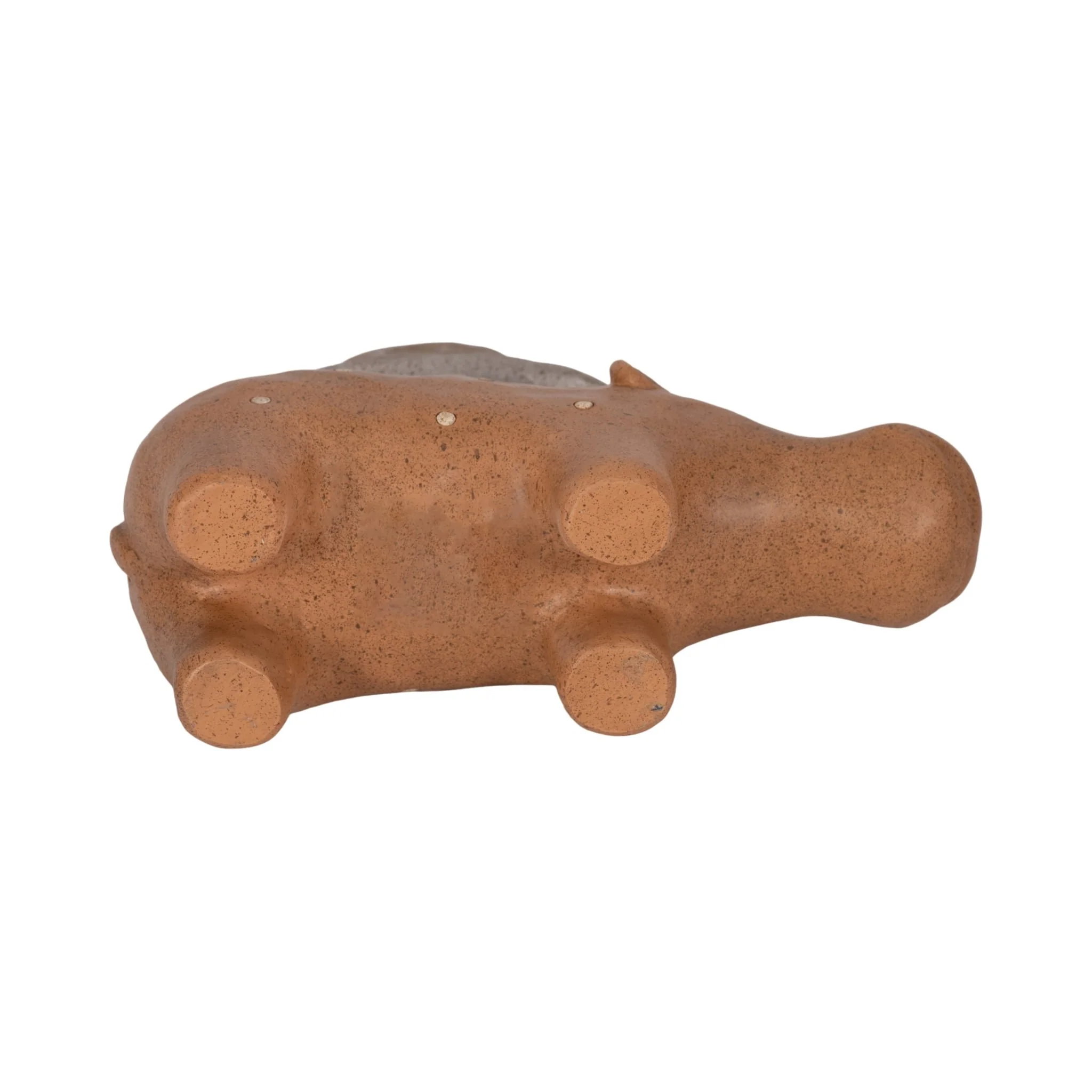 8" Hippo With Stacked Stones, Multi - Image 7