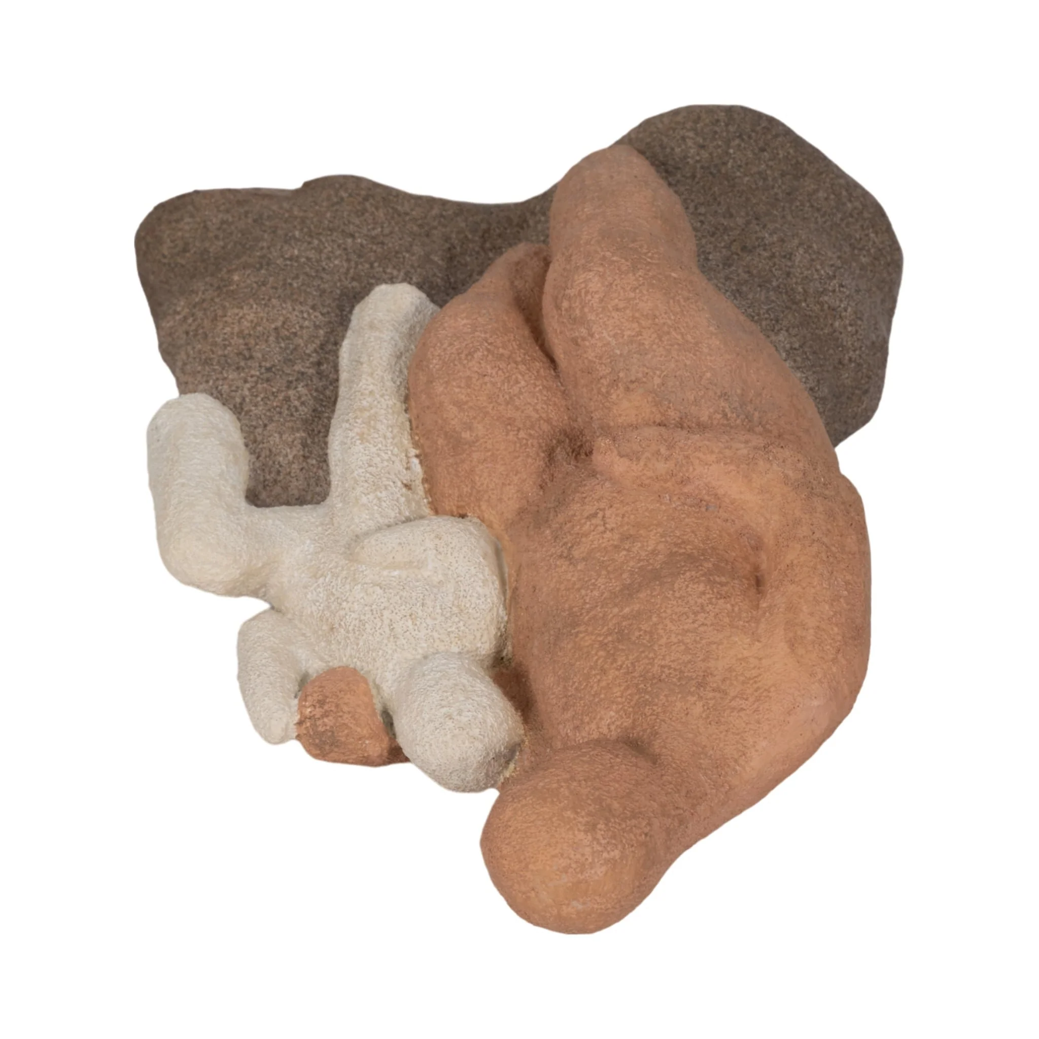 8" Parent And Child On Rock, Multi - Image 6