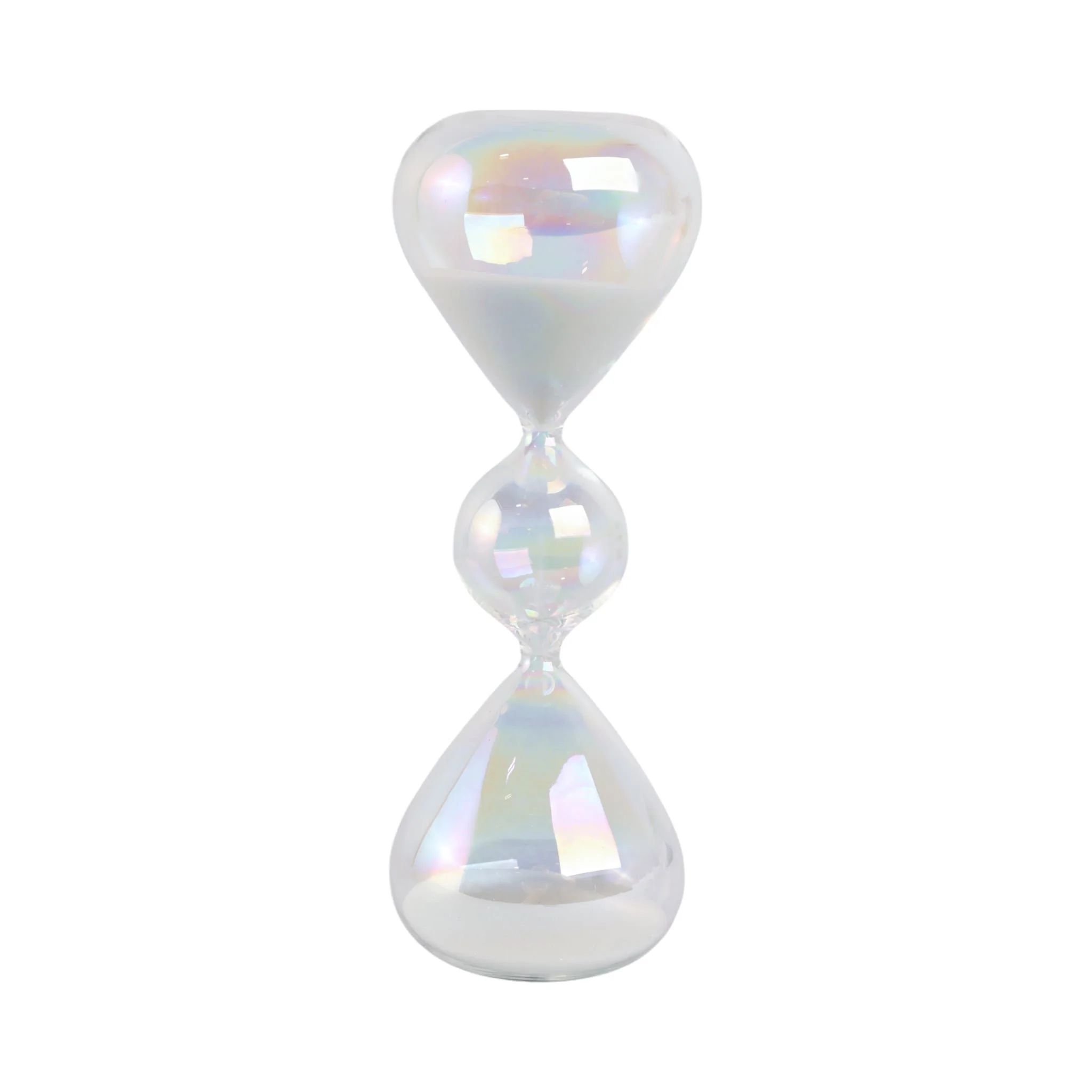 8x3" Glass 10min Bubble Sandtimer, Iridescent - Image 2