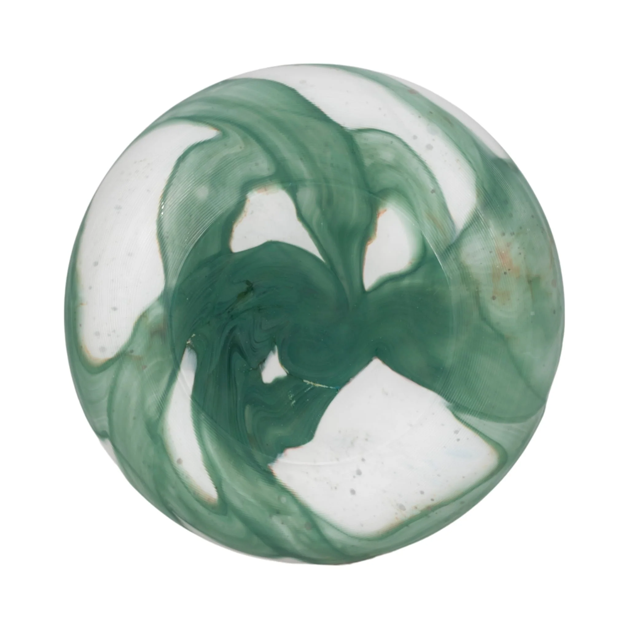9" Ebb & Flow Vase, Green/clear - Image 6
