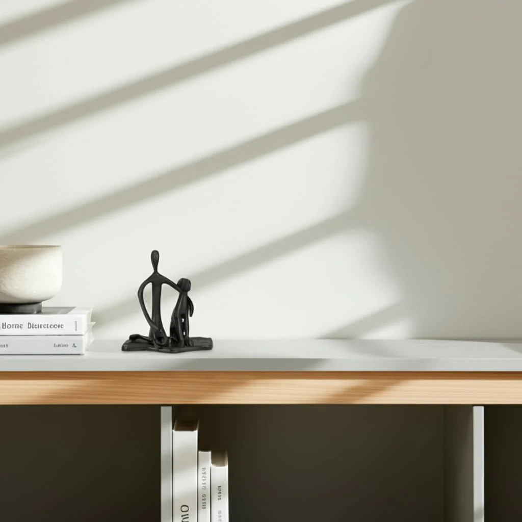 9" Mans Best Friend Sculpture, Black - Image 12
