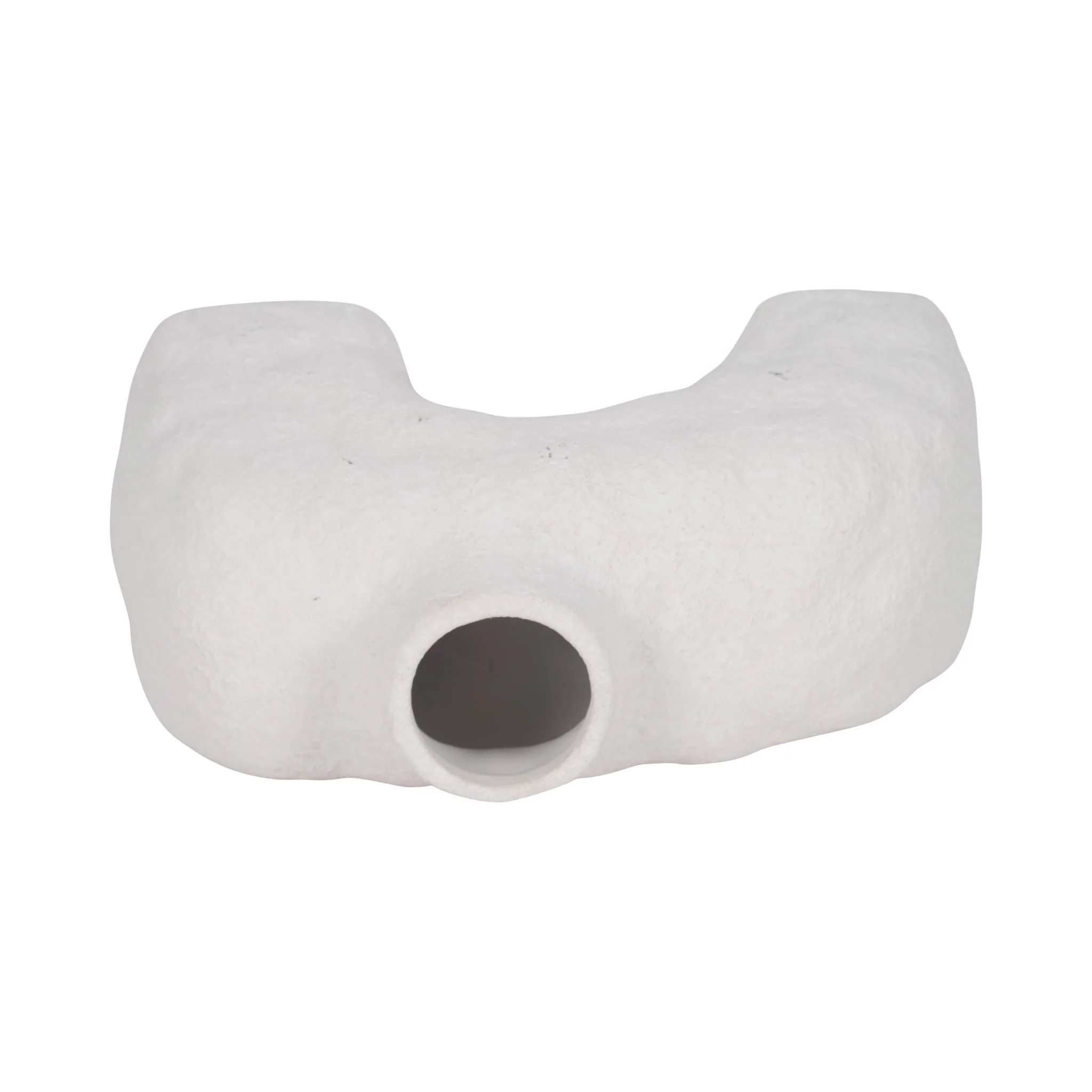 9" Volcanic Vase, Stone - Image 7
