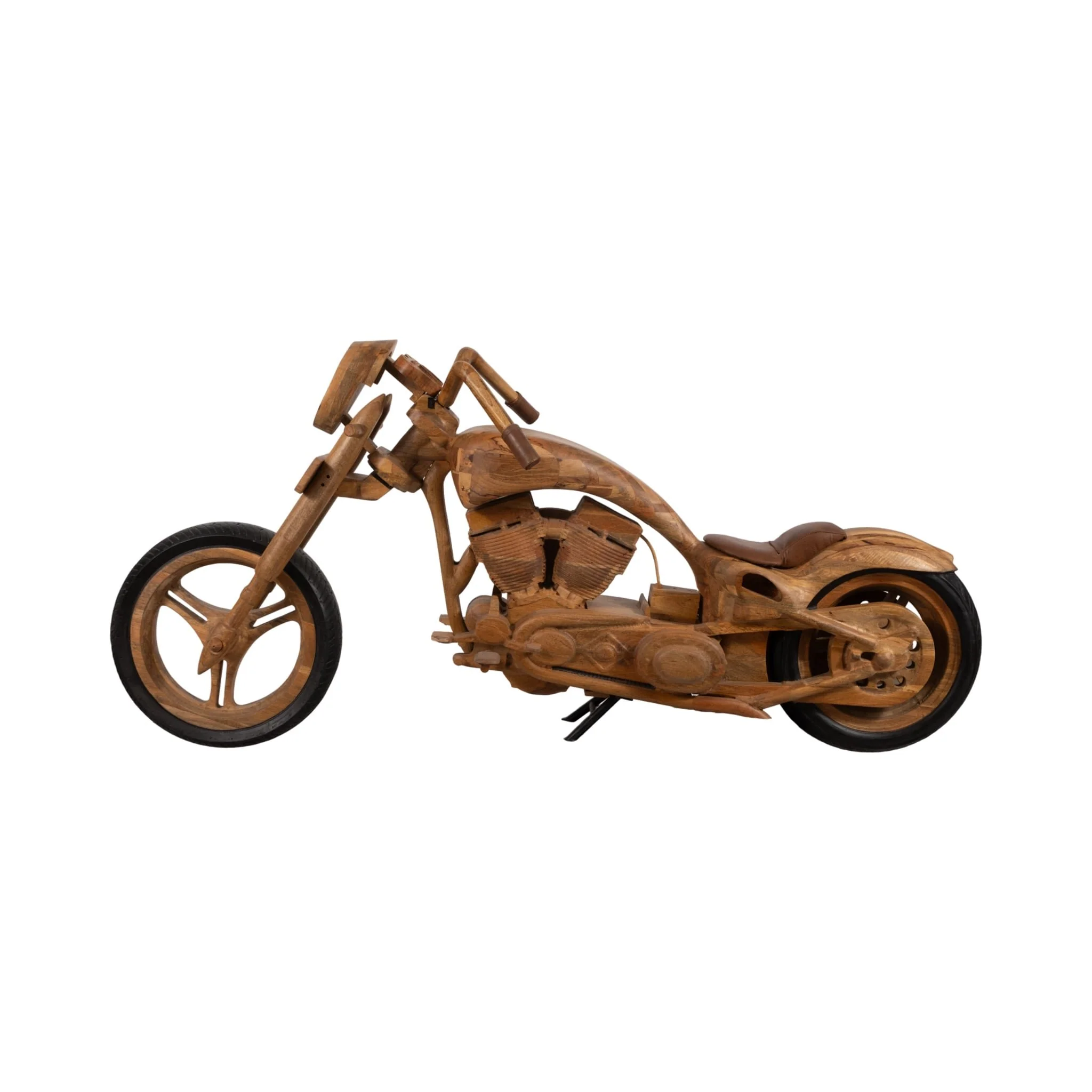 96"wooden Chopper Bike, Natural, Kd